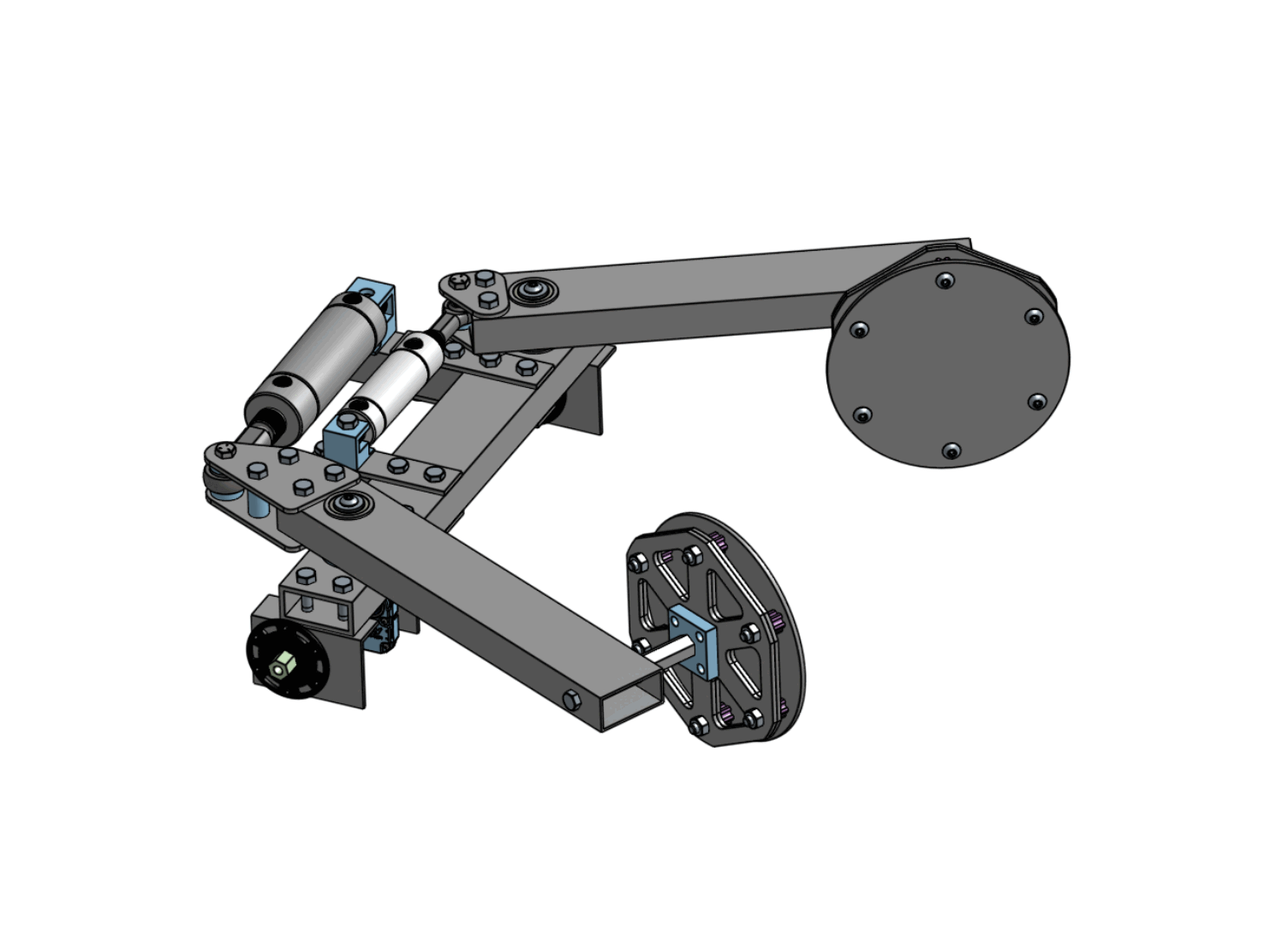 Onshape CAD: Rotational Pneumatic Intake