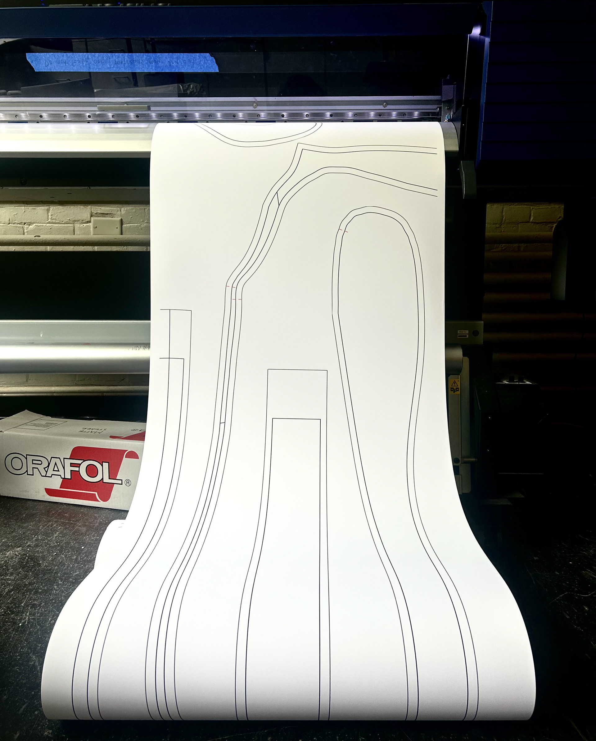 Large format pattern printing