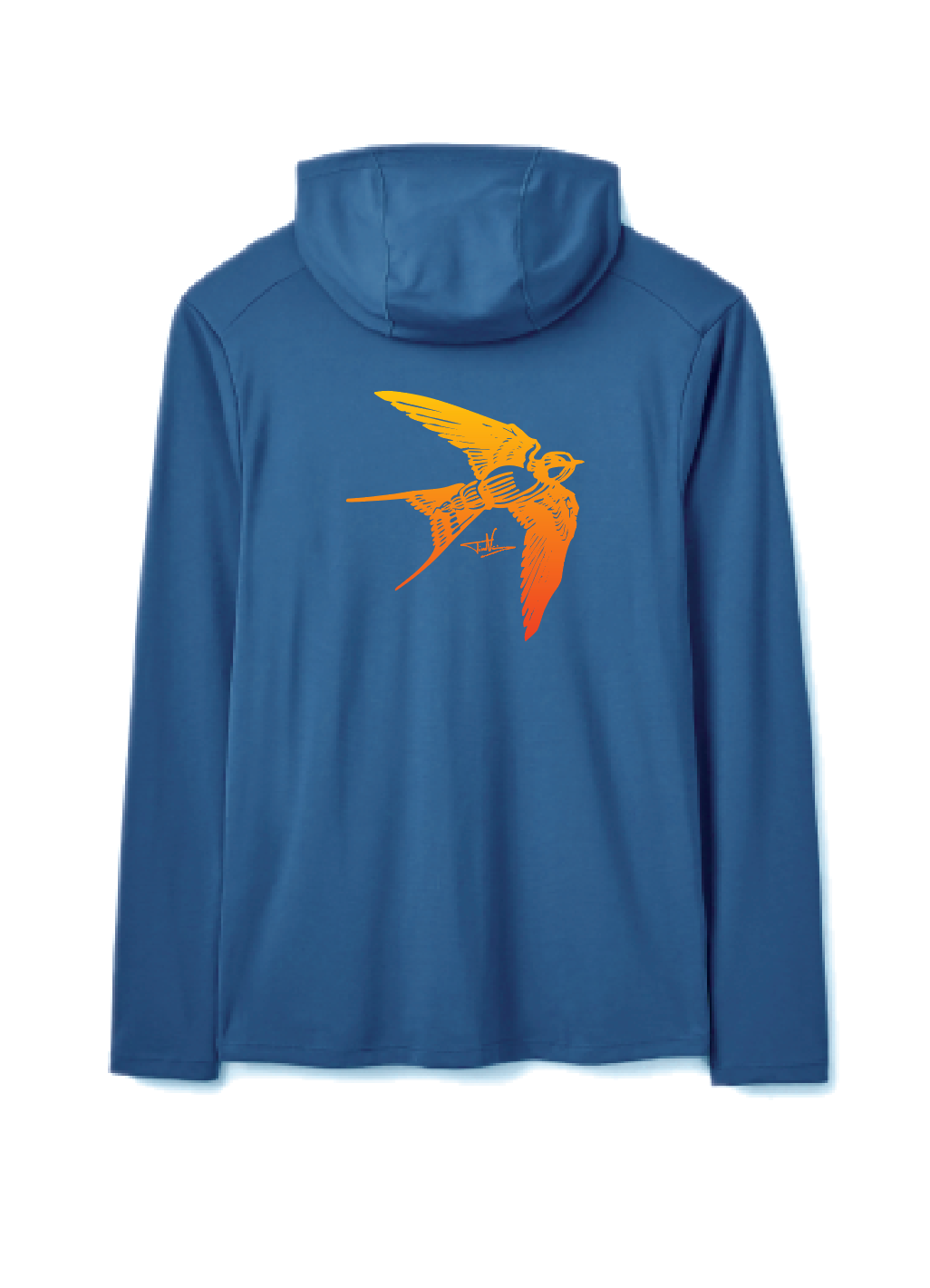 Colour: Tempest Blue: Design Swallows