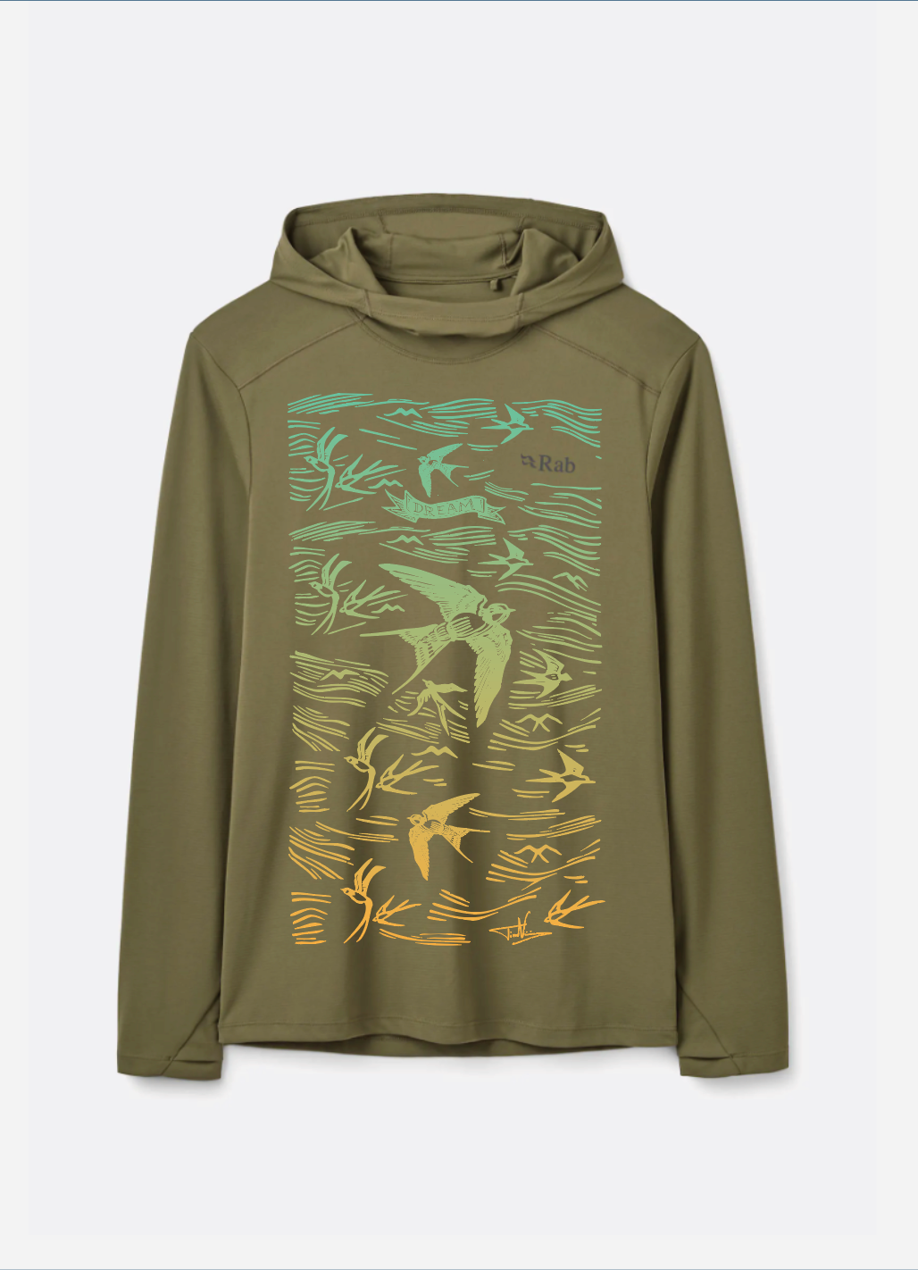 Colour: Olive: Design Swallows
