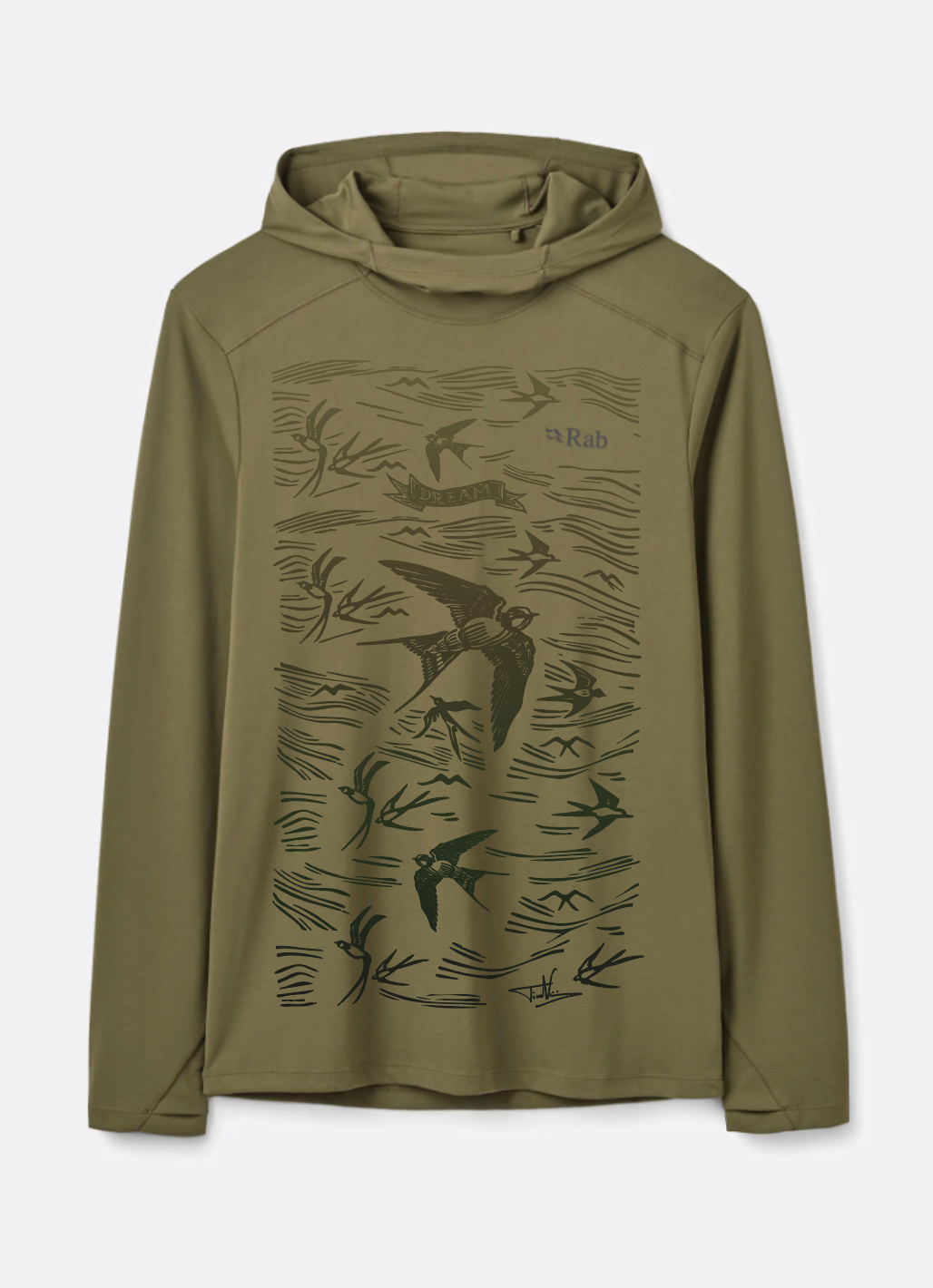 Colour: Olive: Design Swallows