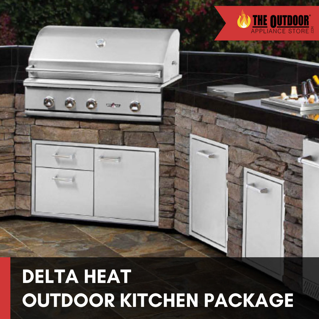 OAS Delta Heat Outdoor Kitchen Package - 1