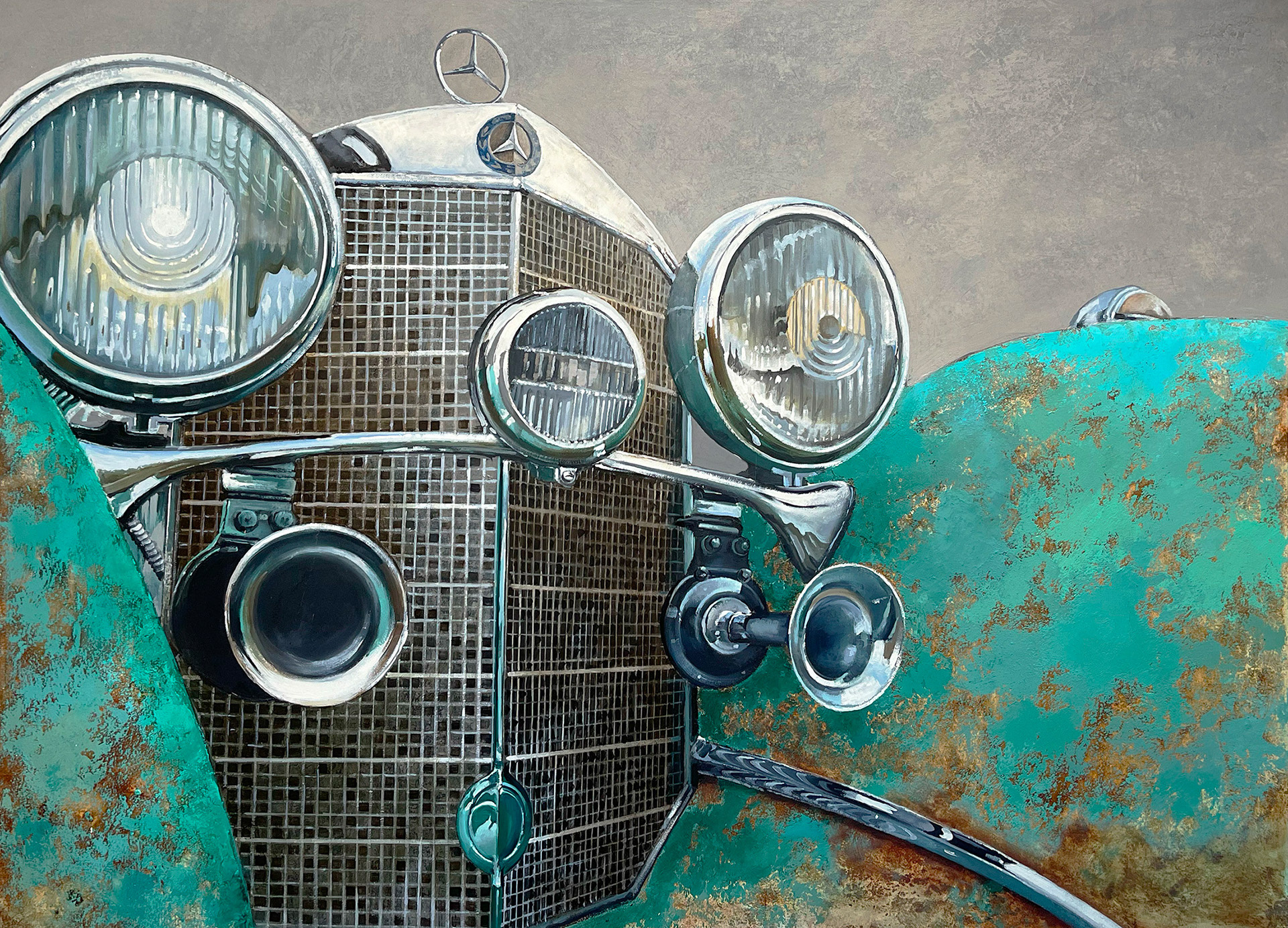 Oil on canvas, 70x50 cm