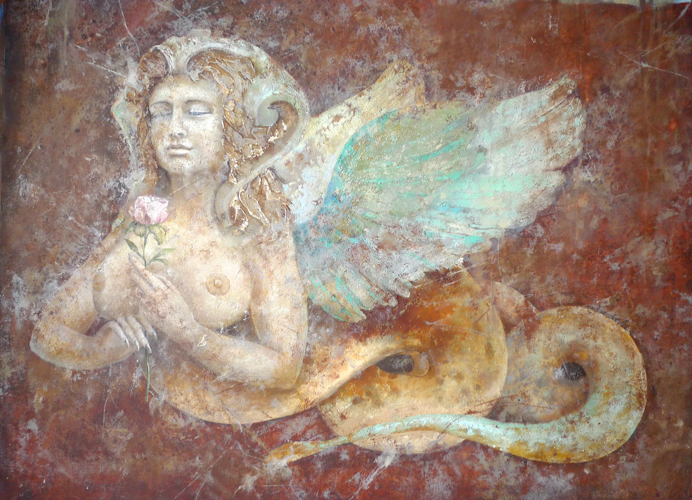 Scylla, 100x73 oil canvas