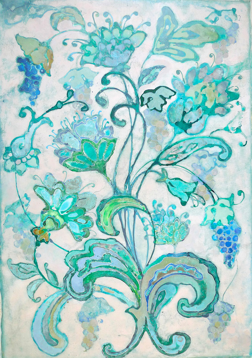 100x70 canvas my own techniqe