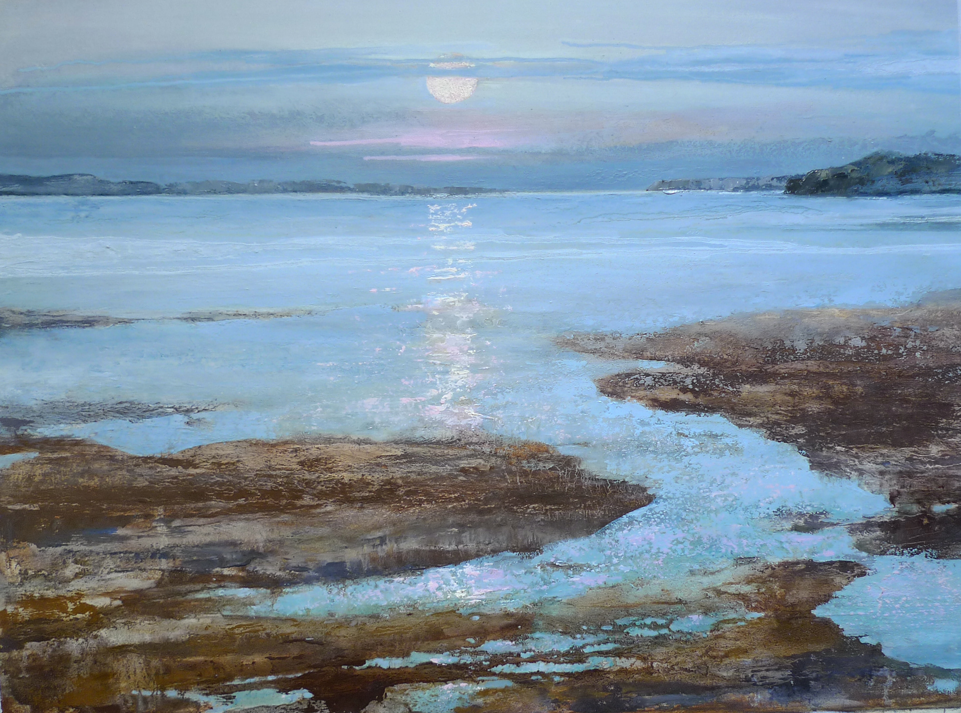 Sunset 80x60 oi canvas