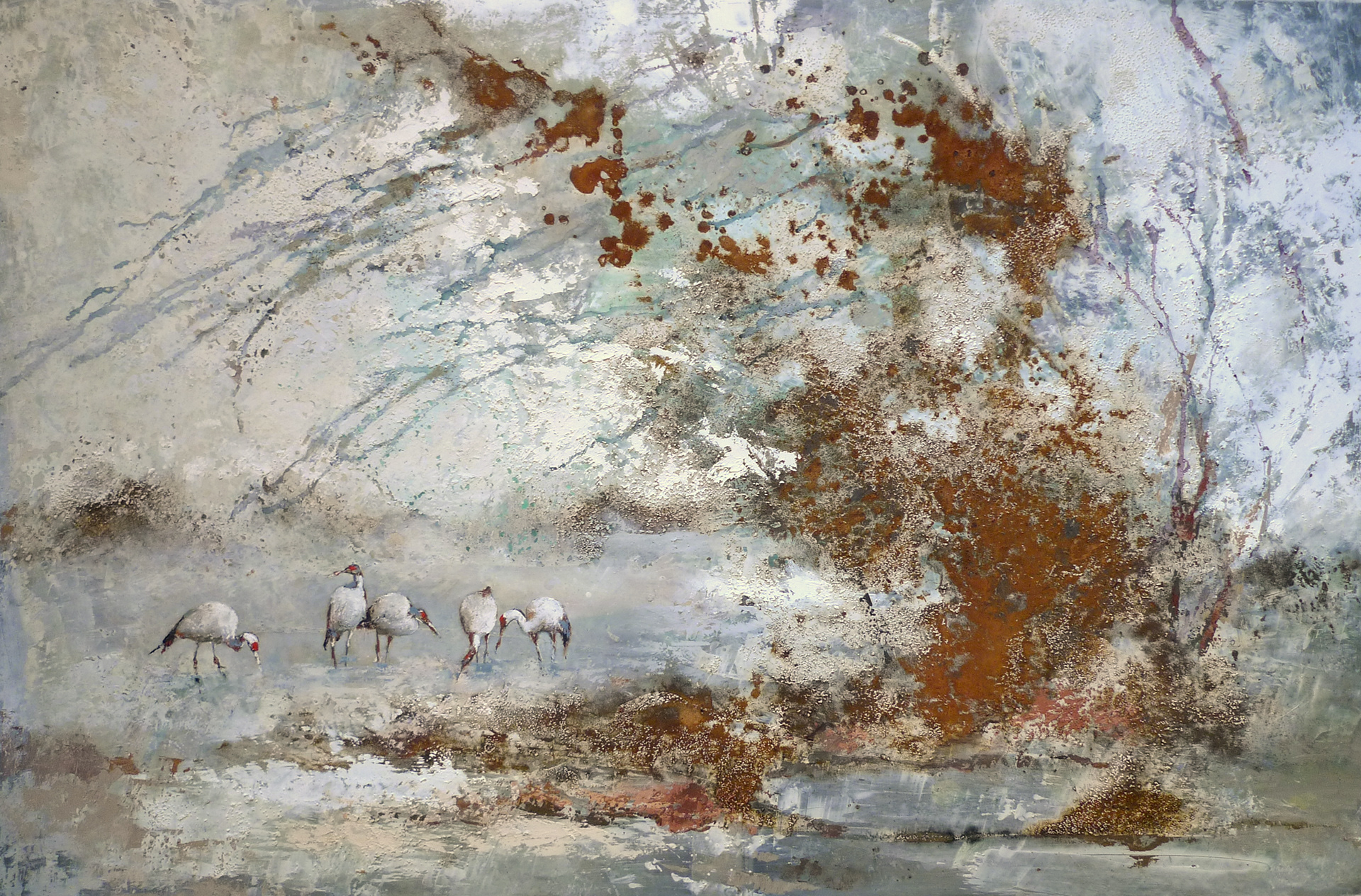 114x75 canvas, own technique