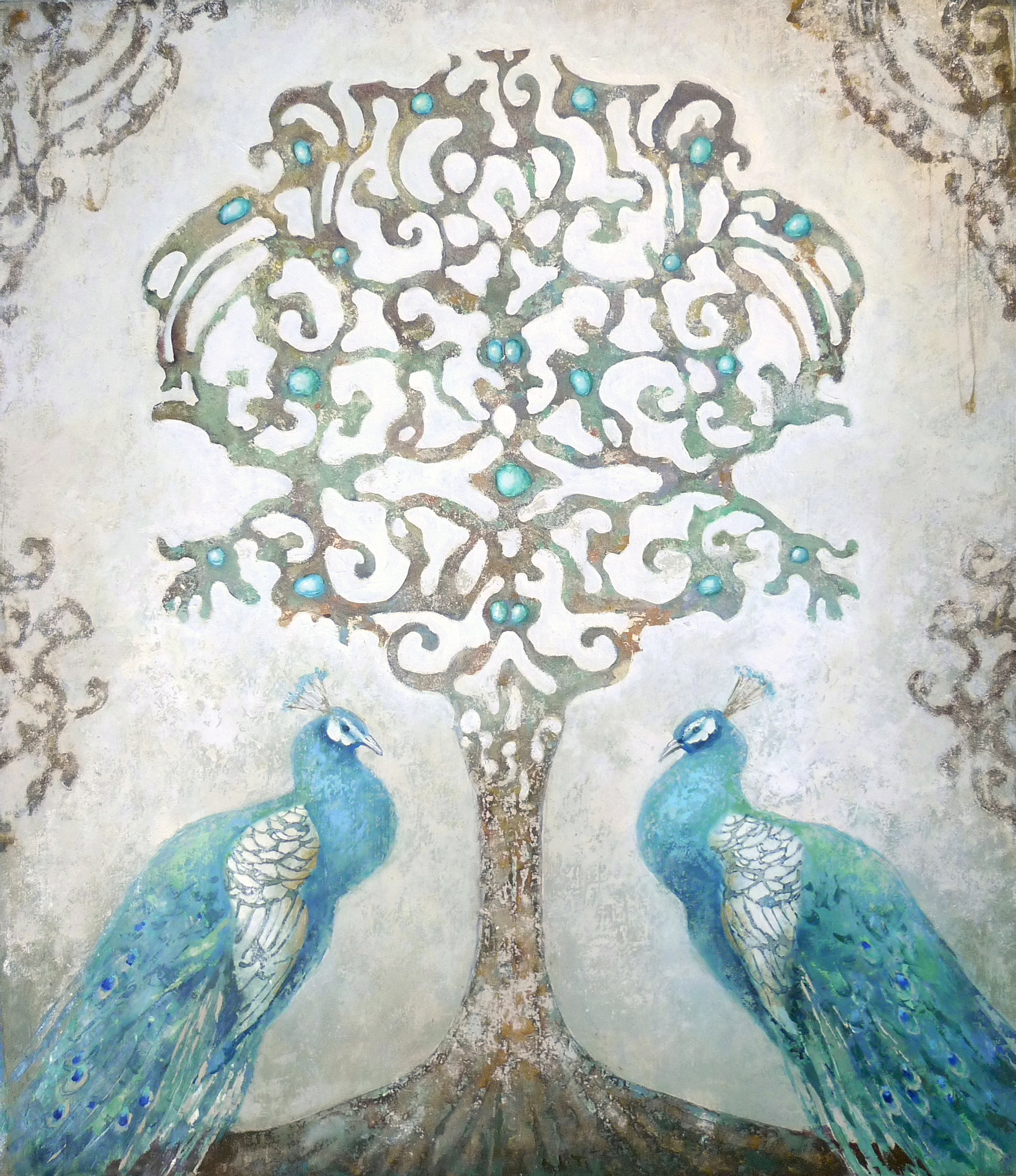 Tree of Life, 80x92 oil canvas