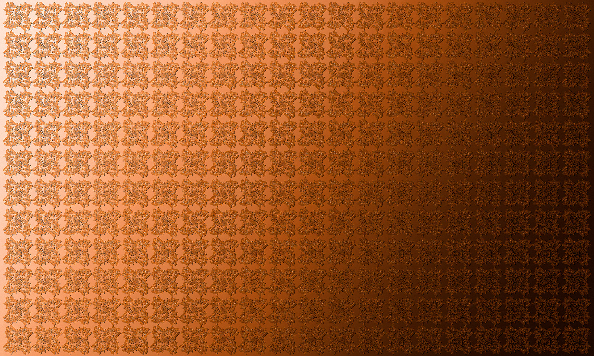 Spiral Moths Copper