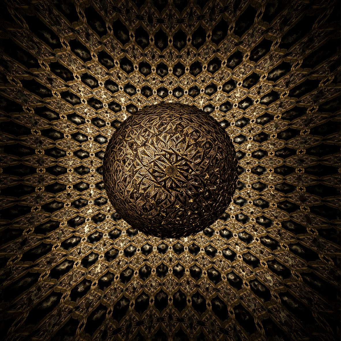Grasshoppers Sphere 1 Gold