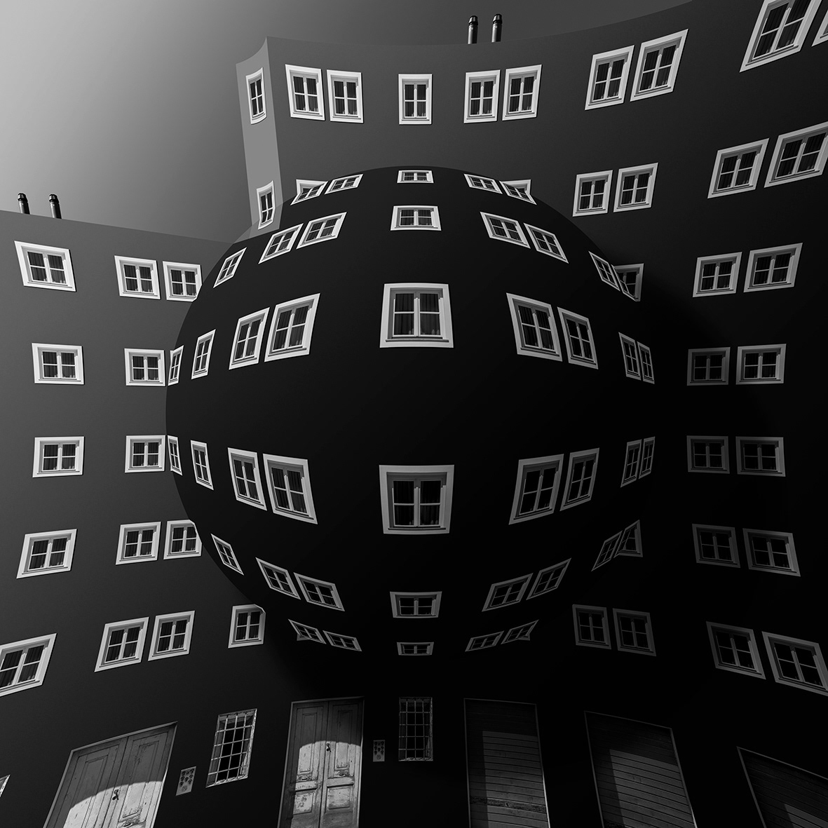 Lockdown 8 B/W