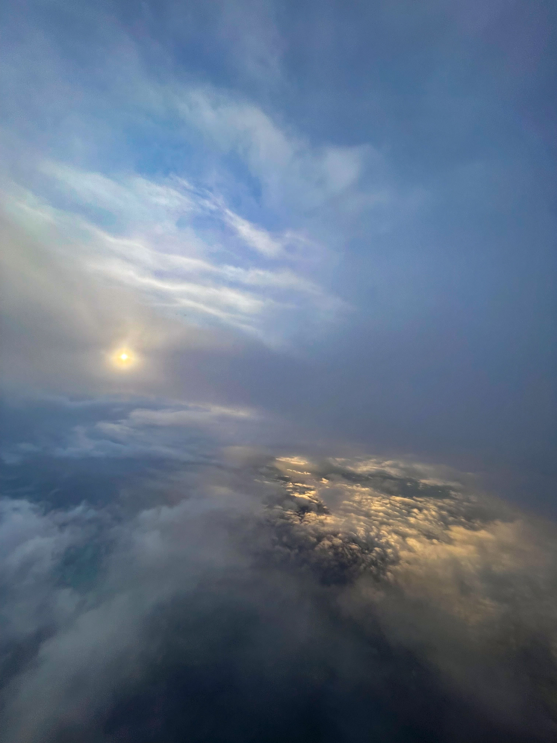 Somewhere enroute over Norway.