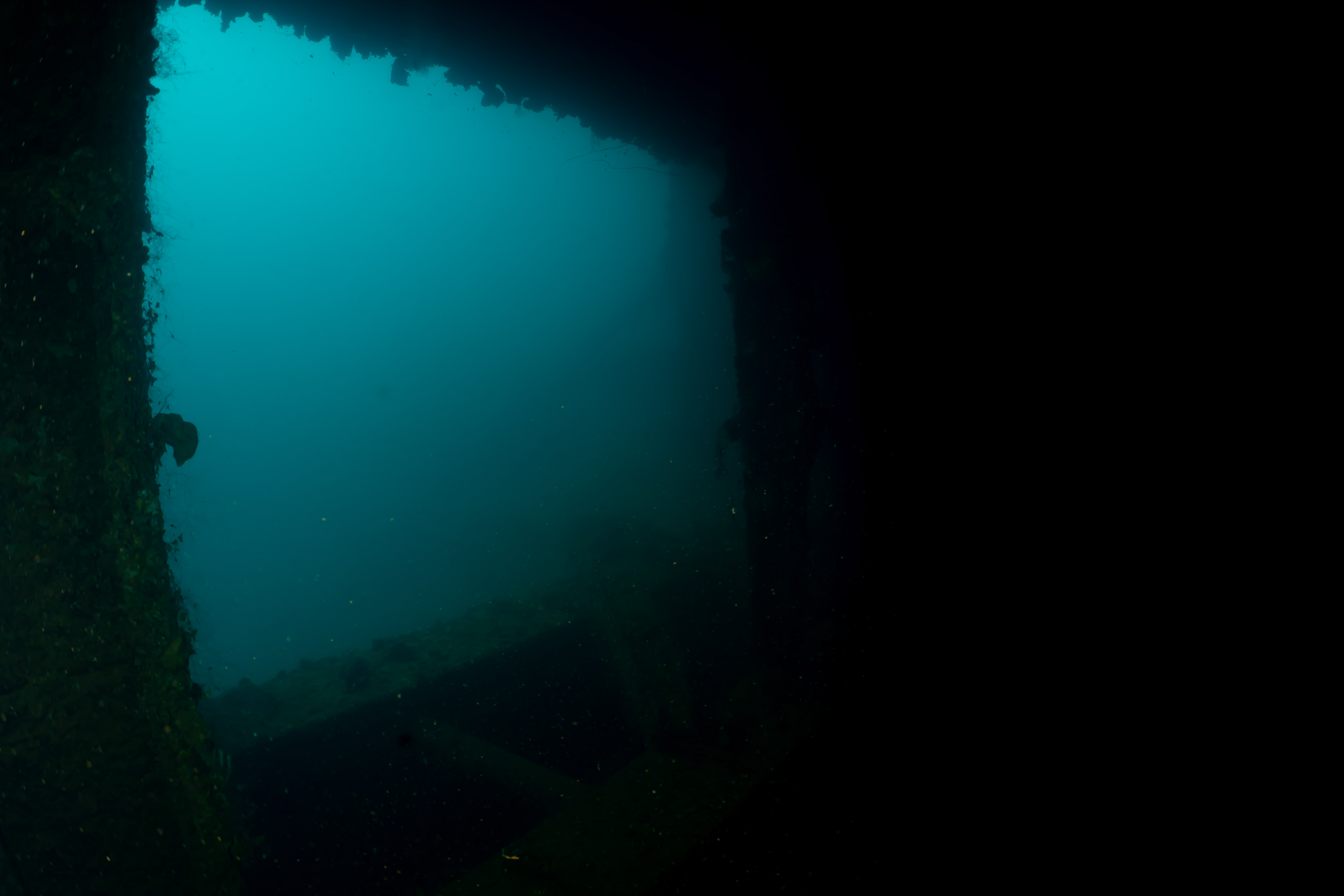 Aft hold looking outward.