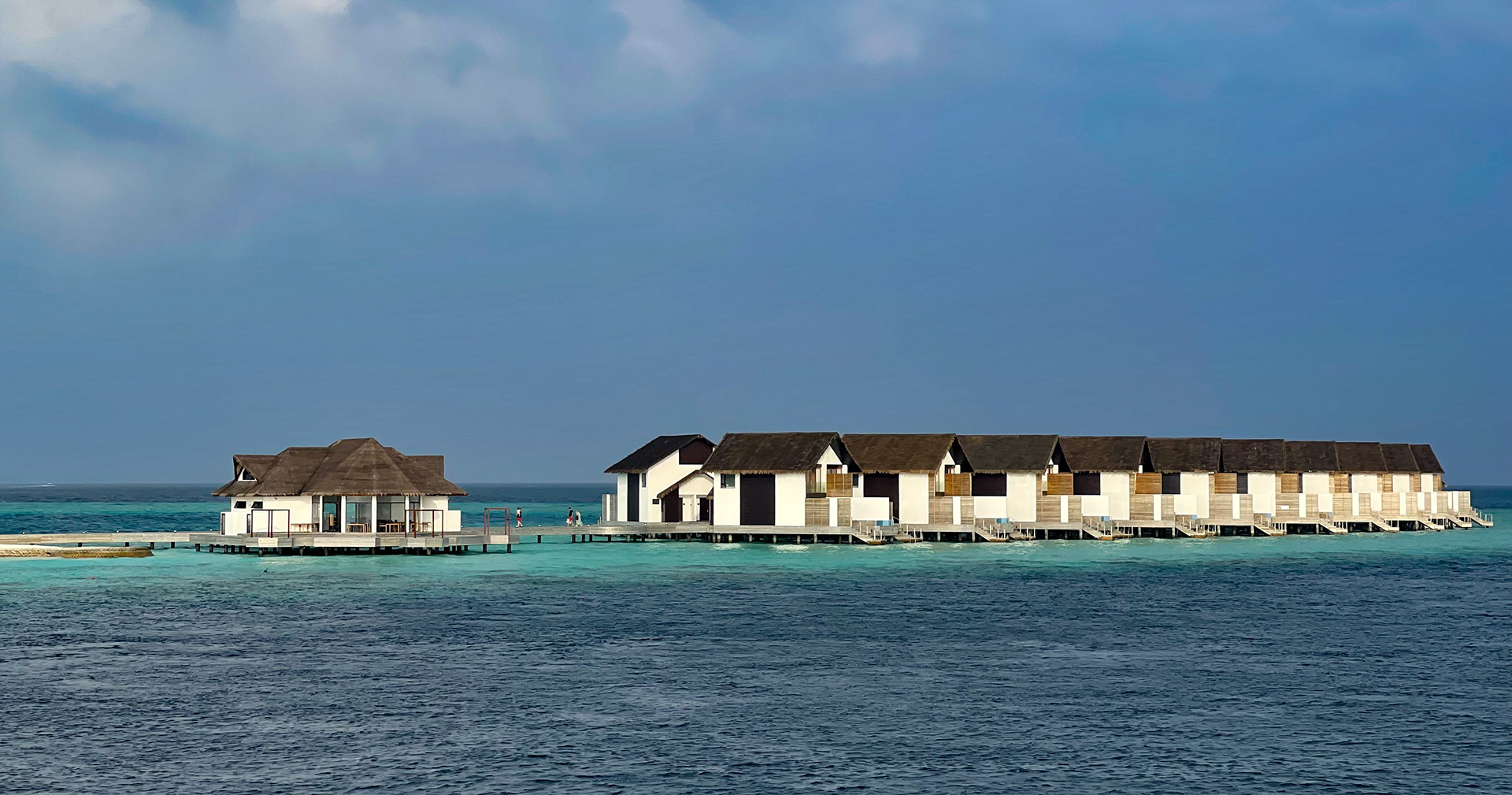 Many, many resorts scattered through the islands.