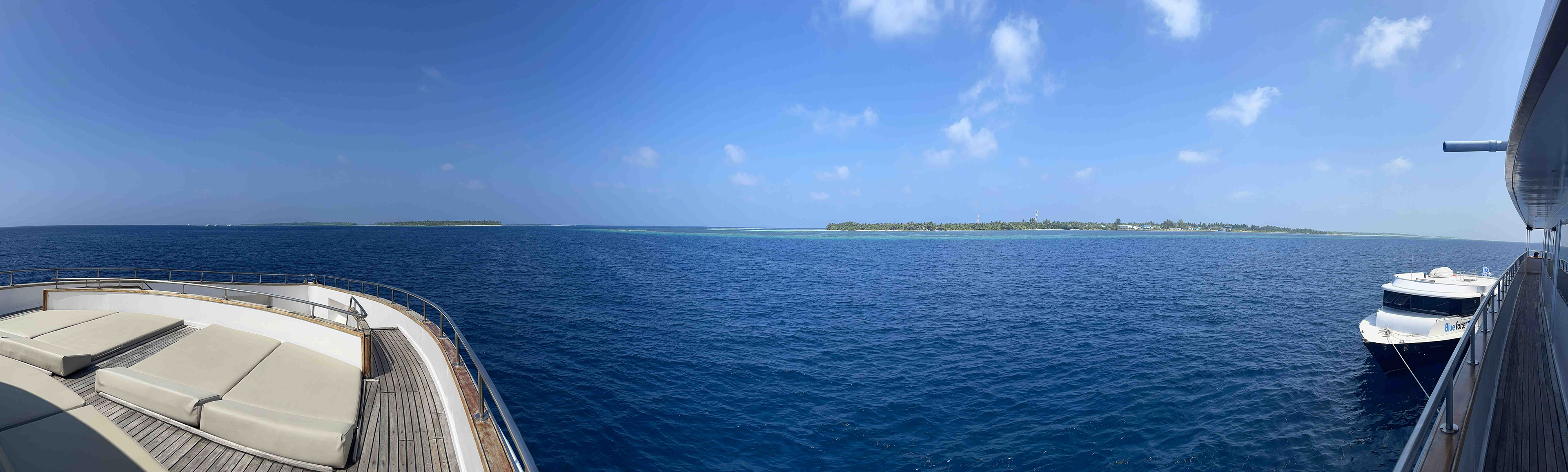 Typical view from boat. 