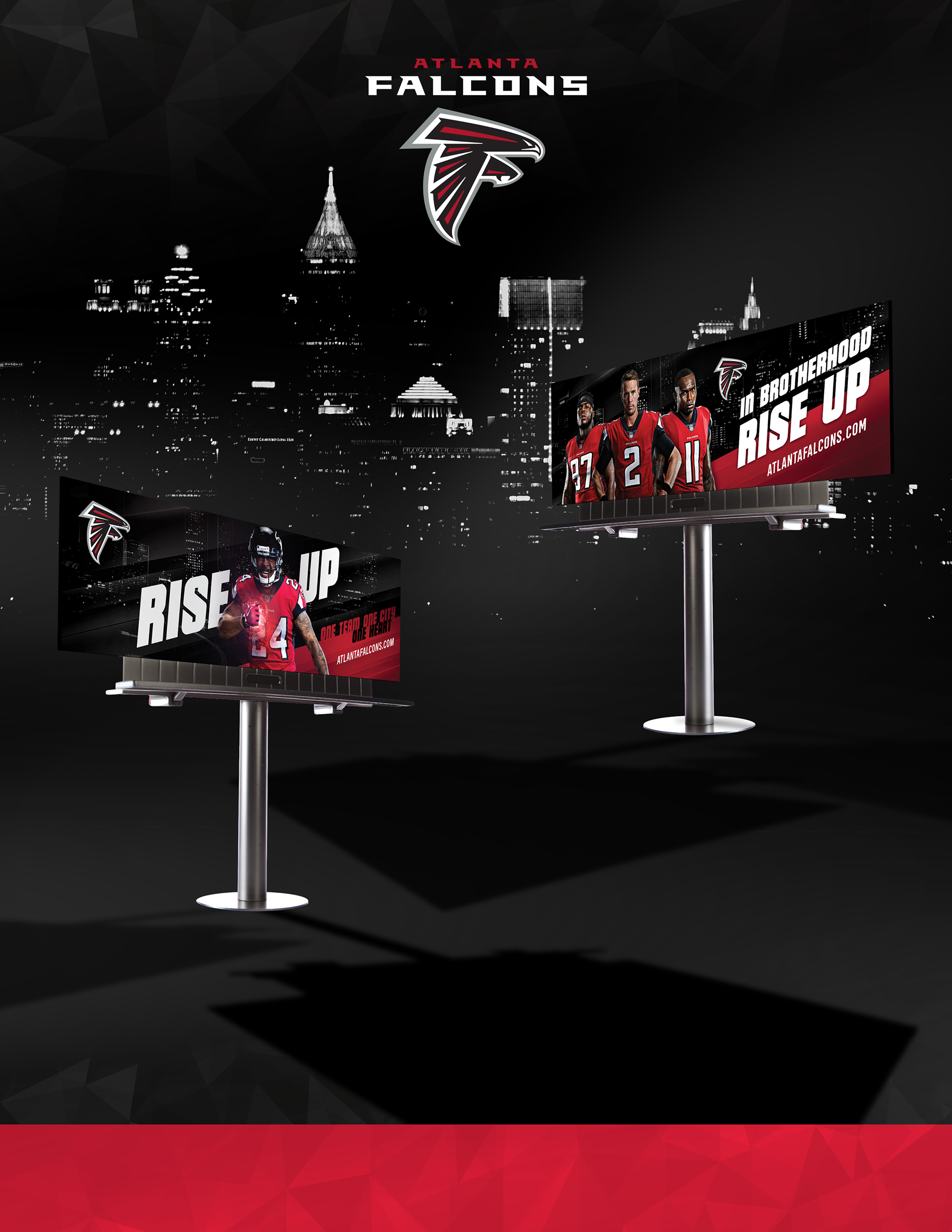 Pixelcup Graphic Design Studio - Atlanta Falcons