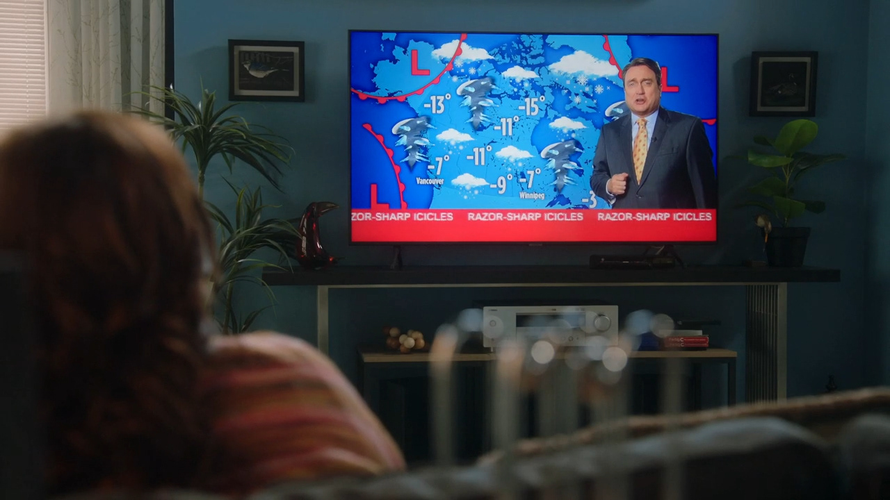 TV News Weather Map