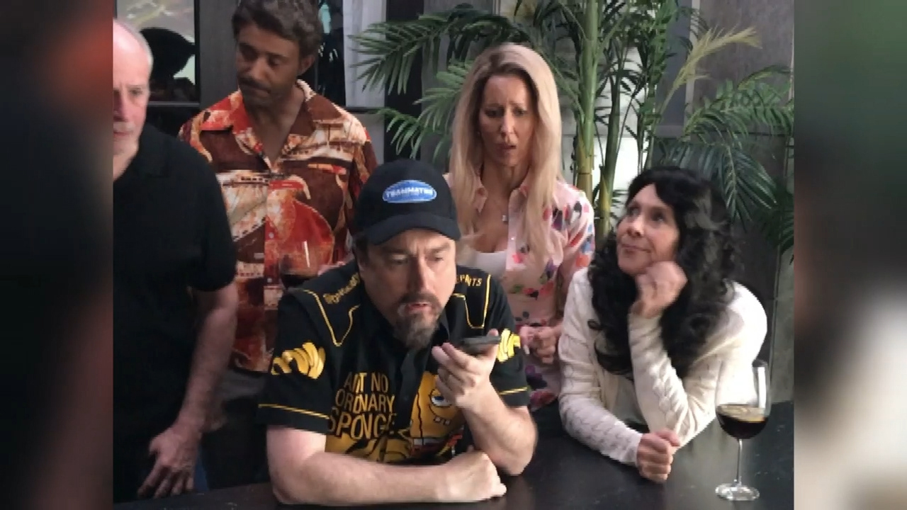 SpongeBob Shirt Recreation Worn By Larry Walker In Viral Video