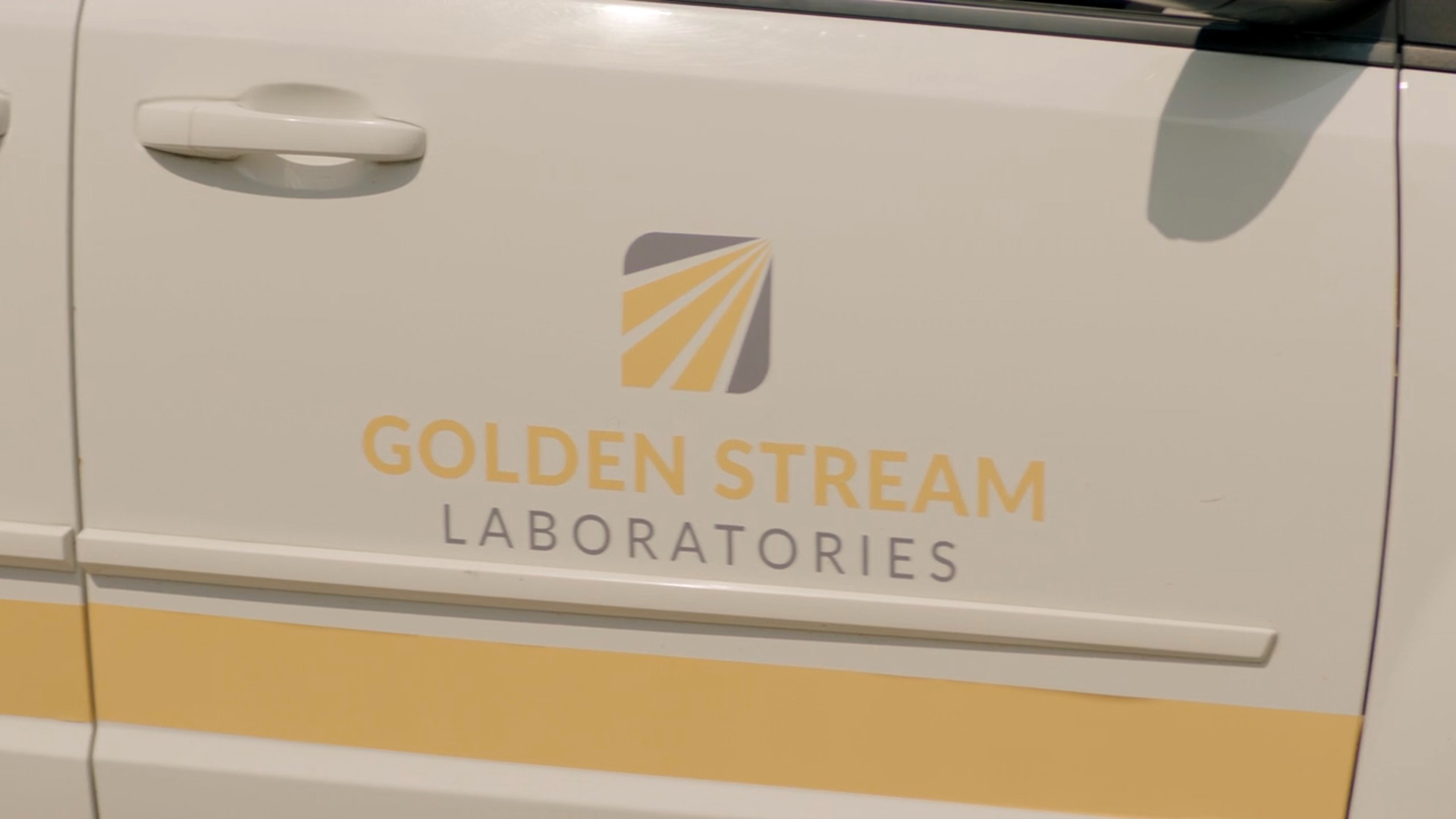 Golden Stream Laboratories Vehicle Logo