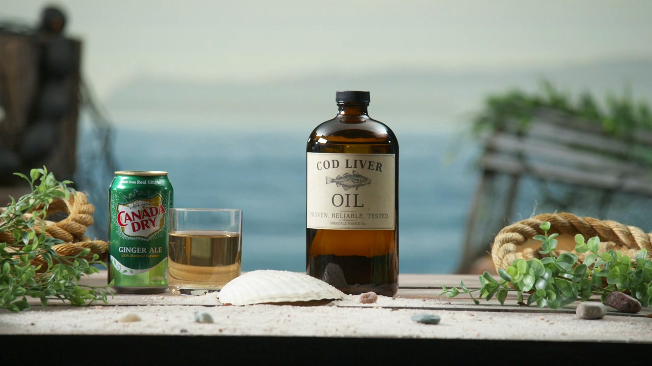 Cod Liver Oil Label