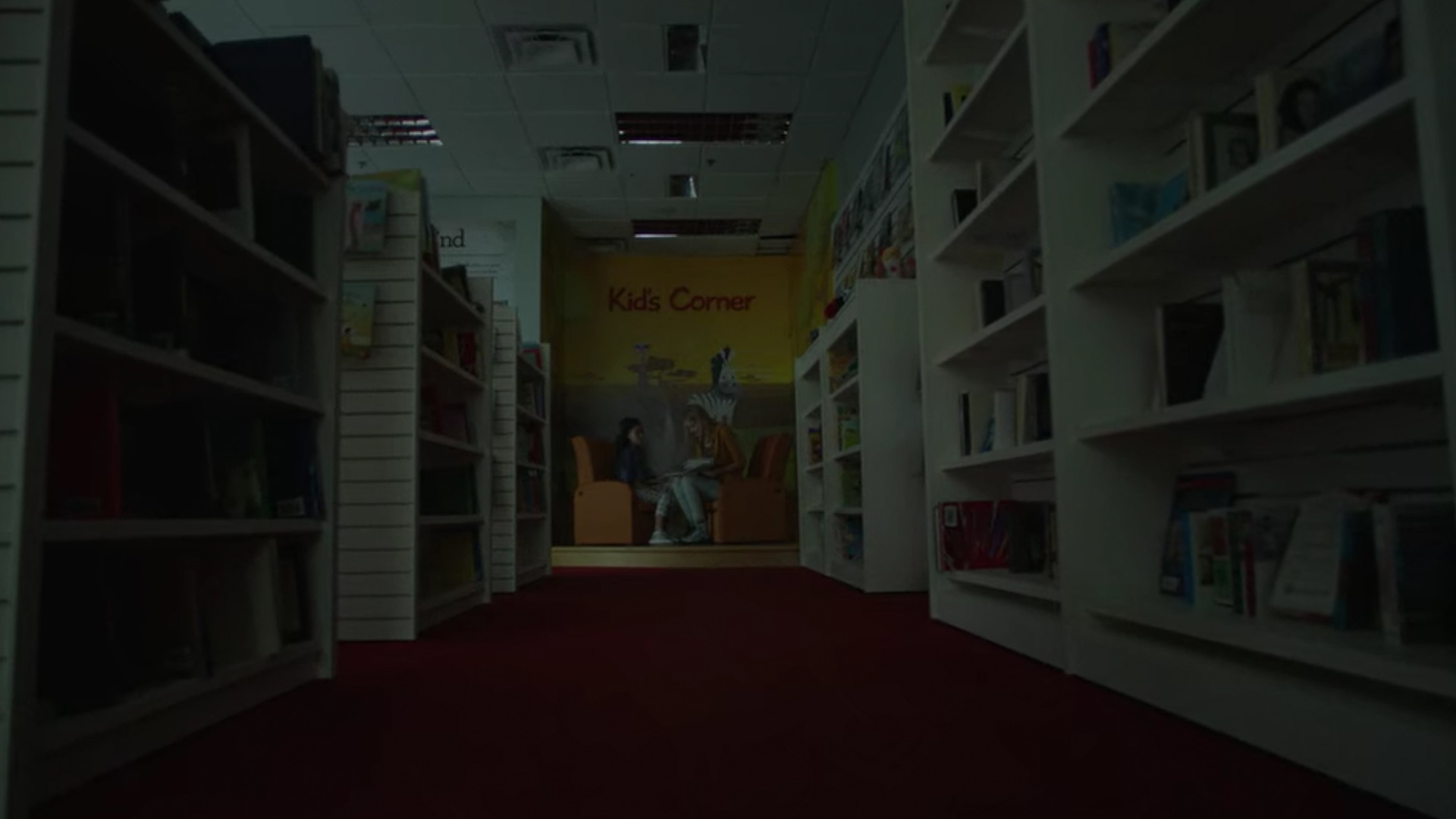 Book Store Children's Reading Section Wall Graphics