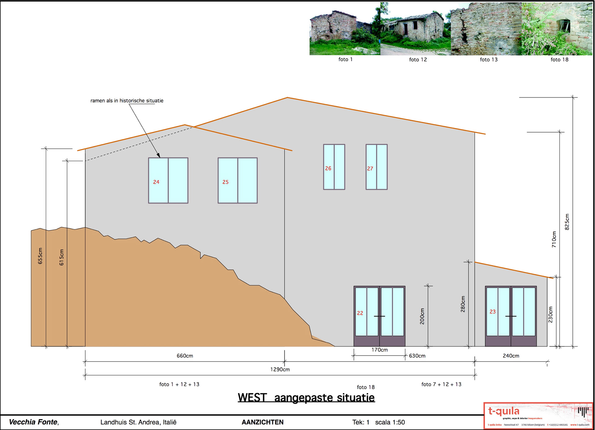 renovatie schets