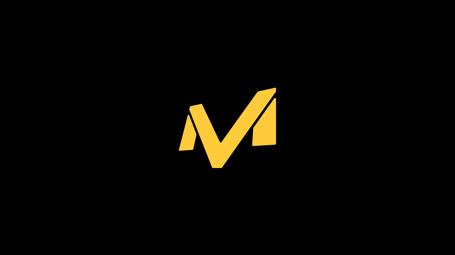 imagem com fundo preto e logotipo em dourado