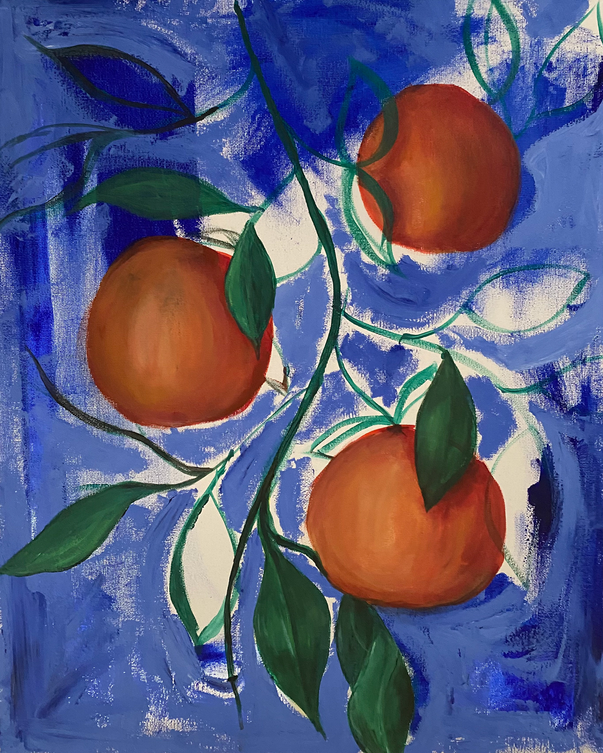 Oil and Acrylic painting.