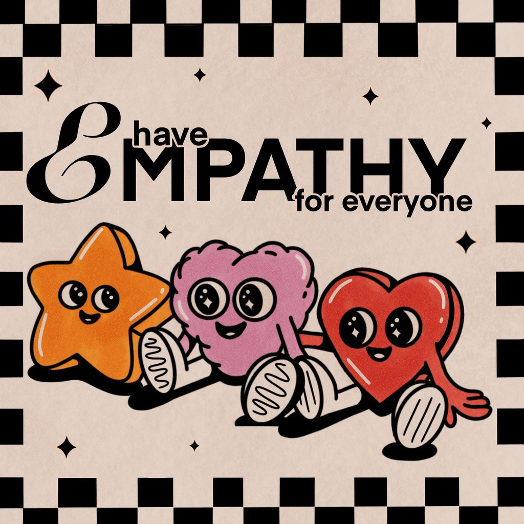 Digital sticker design, 1950's inspired.