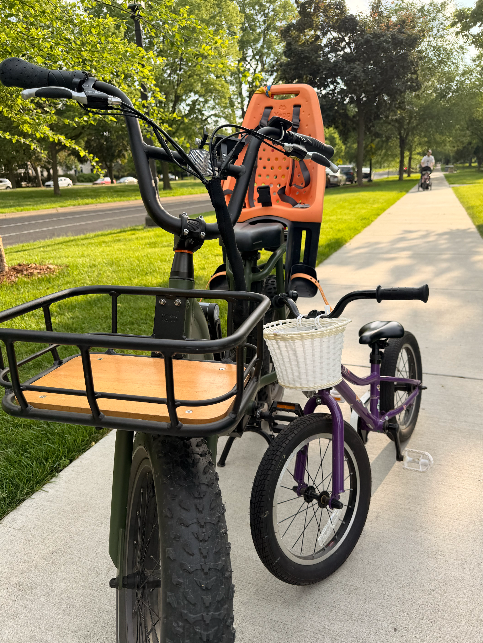 Bike rides with my family are my favorite time.