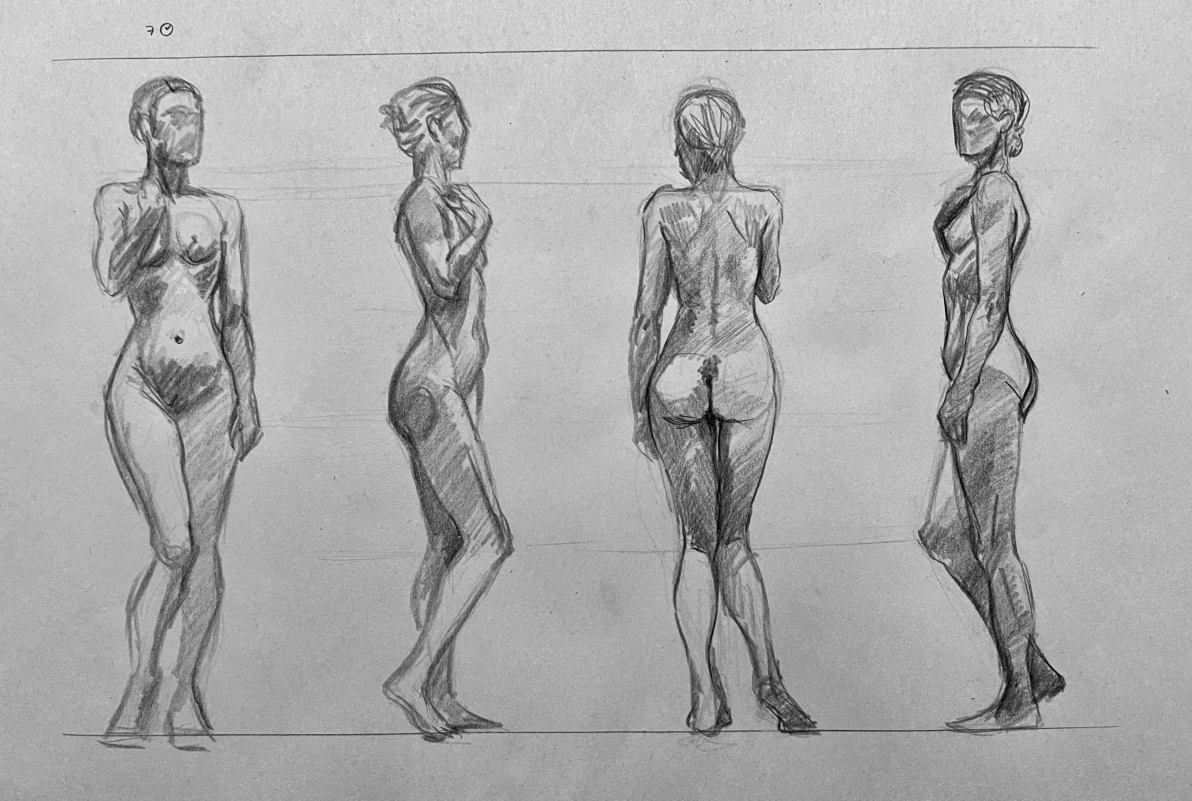 Turnaround - Life Drawing