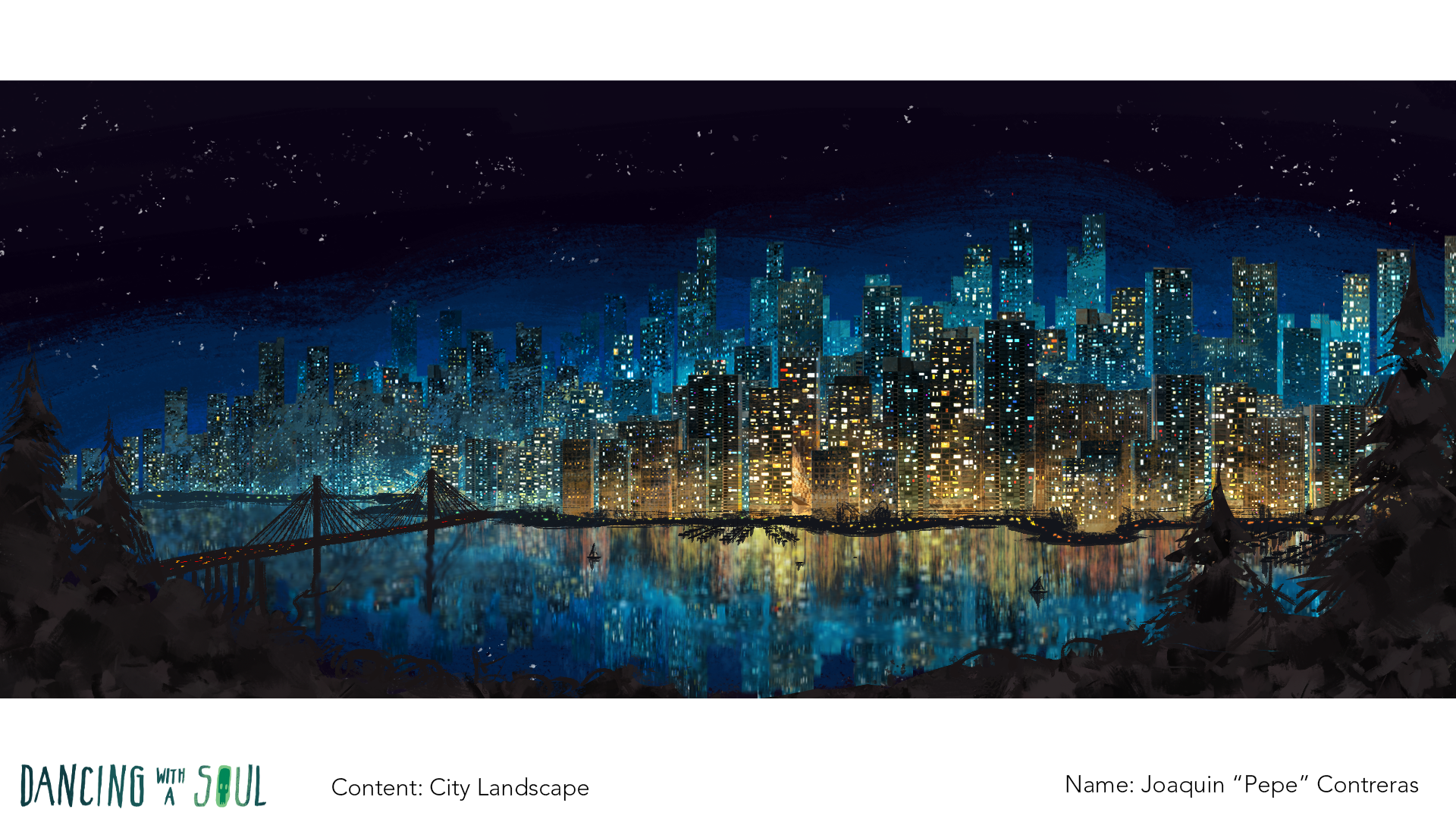 City Landscape Painting