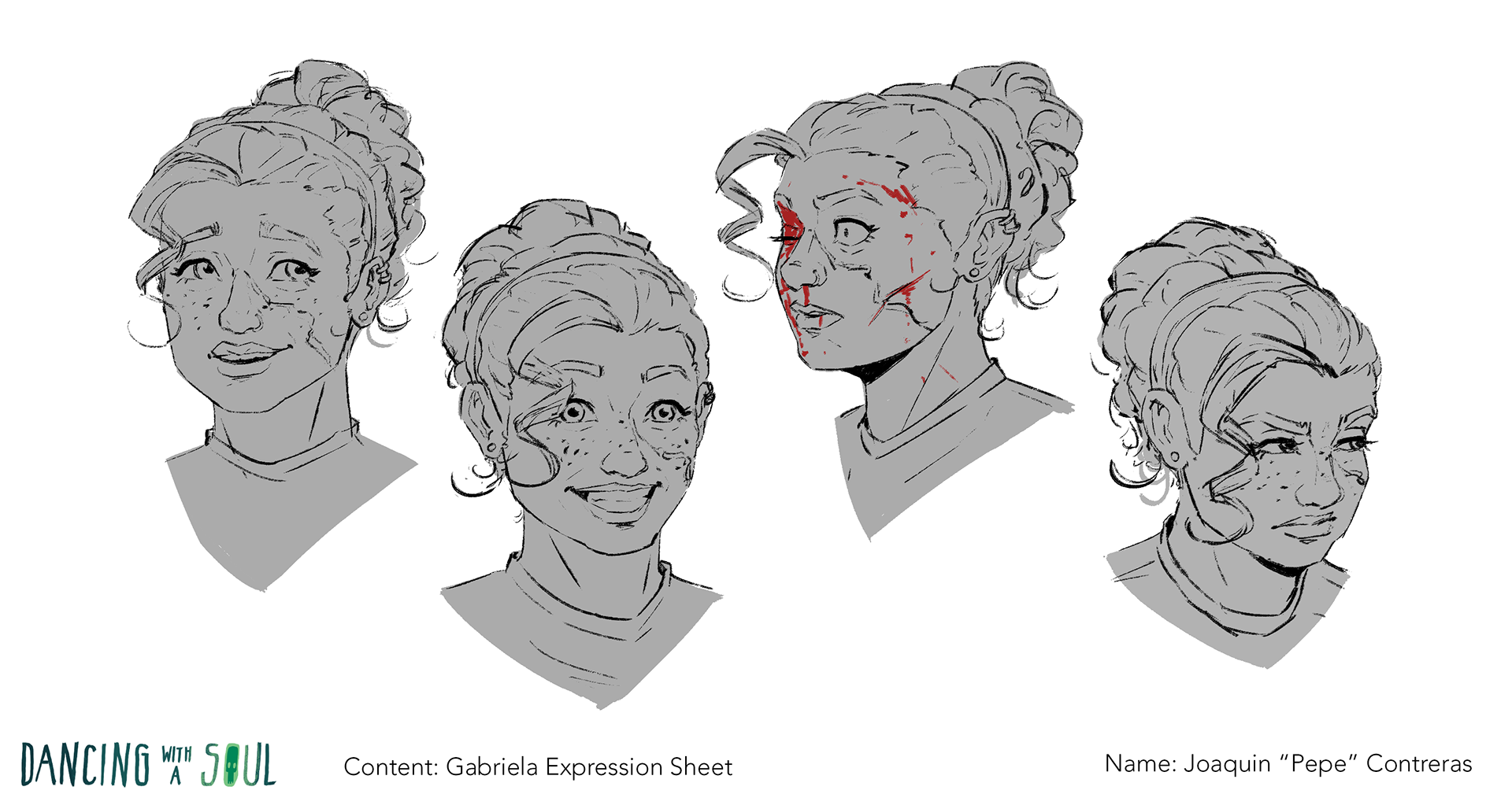 Gabriela Expression Sheet