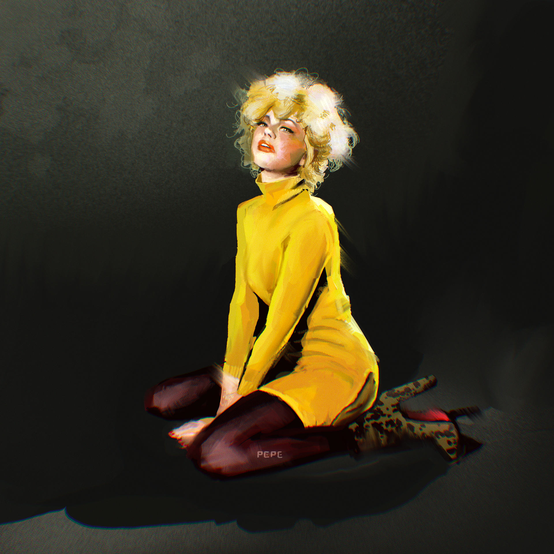 Vintage Pose Study