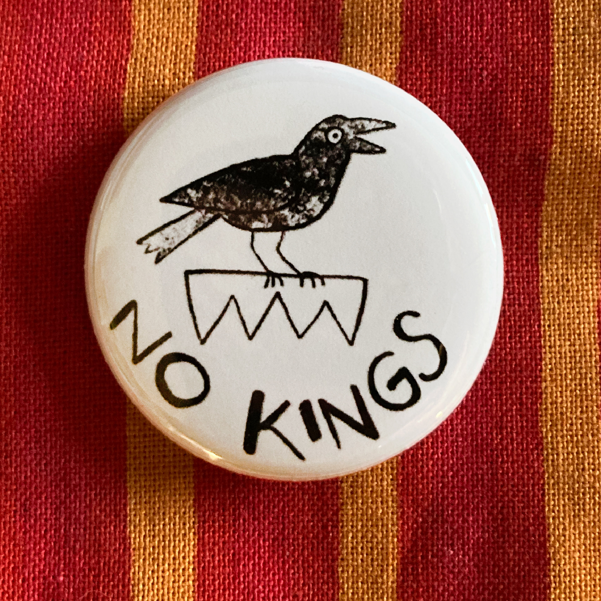 No Kings Button on Etsy