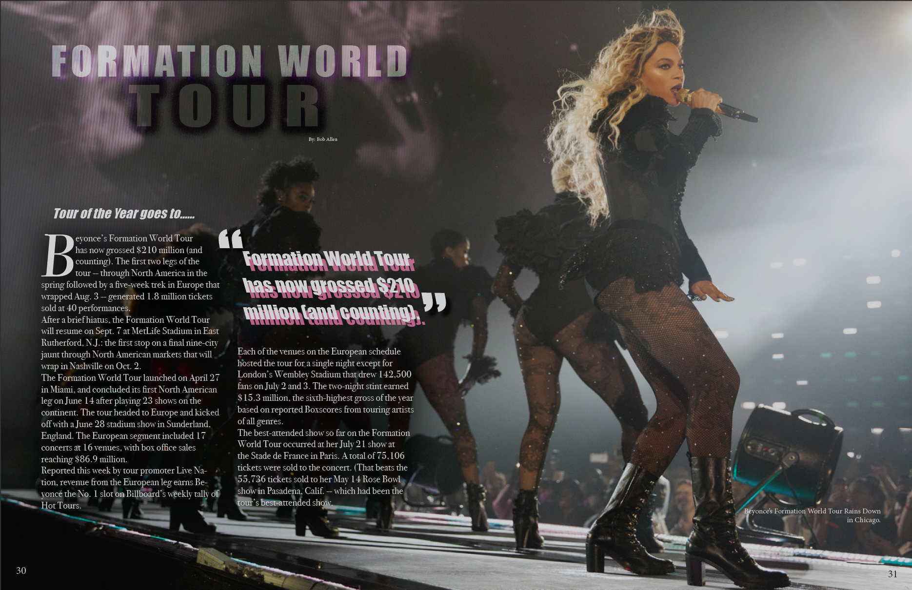 Magazine Spread