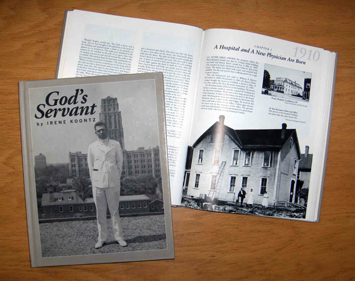 A book on Confluence and a tribute to her father. By Irene Koontz         