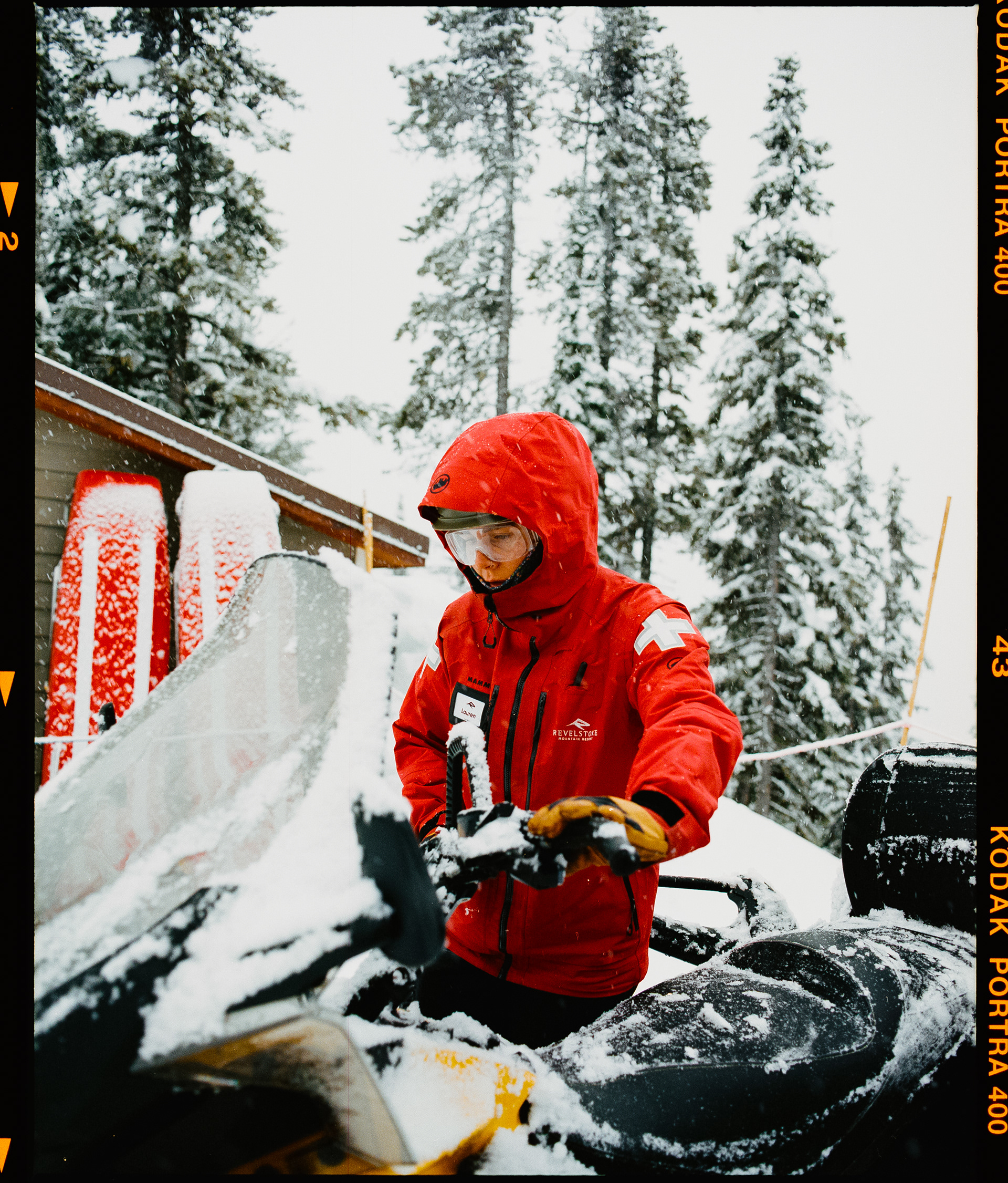 Revelstoke Mountain Resort Ski Patrol (120 Film)