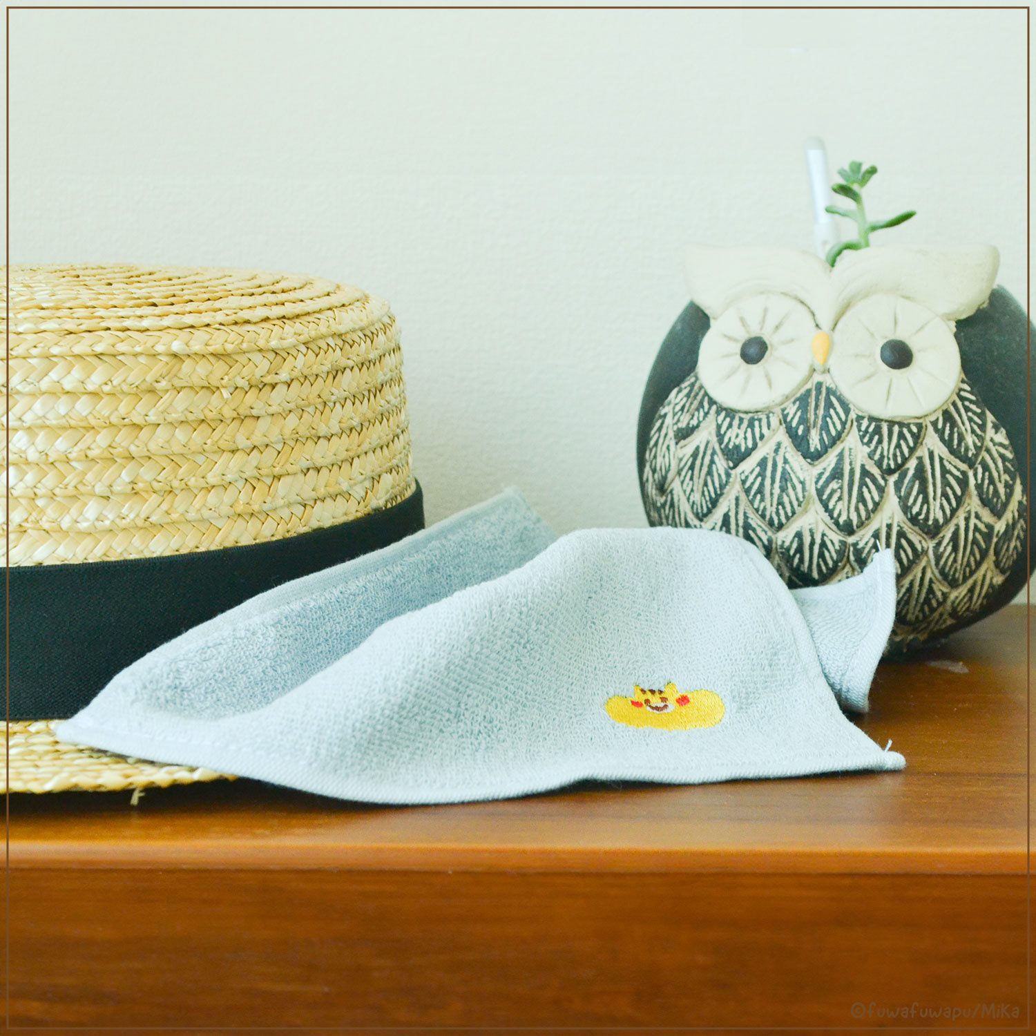 刺繍タオル