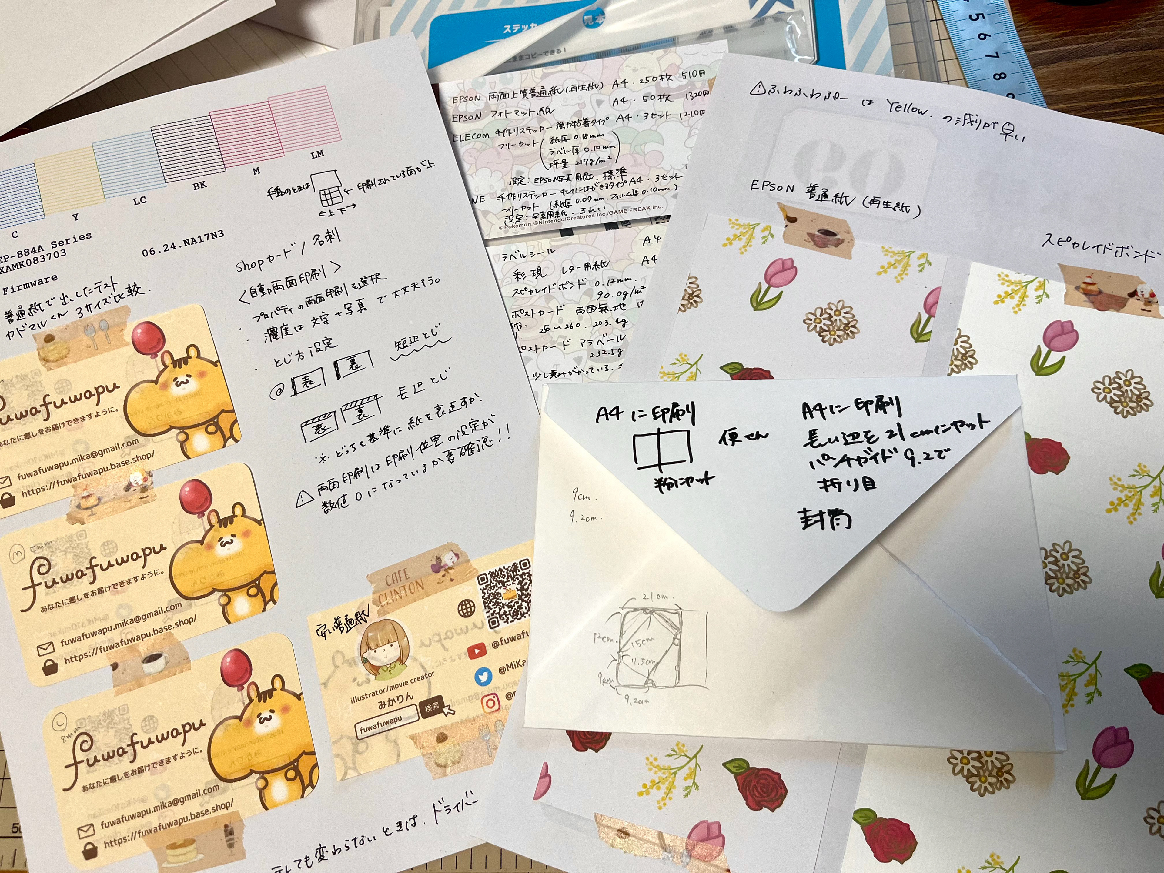 印刷物メモ