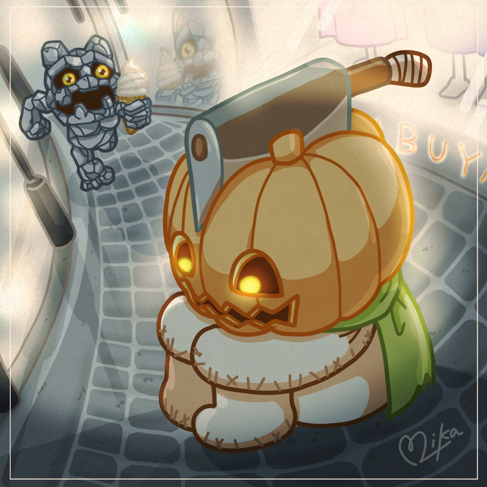 pumpmon and gotsumon
