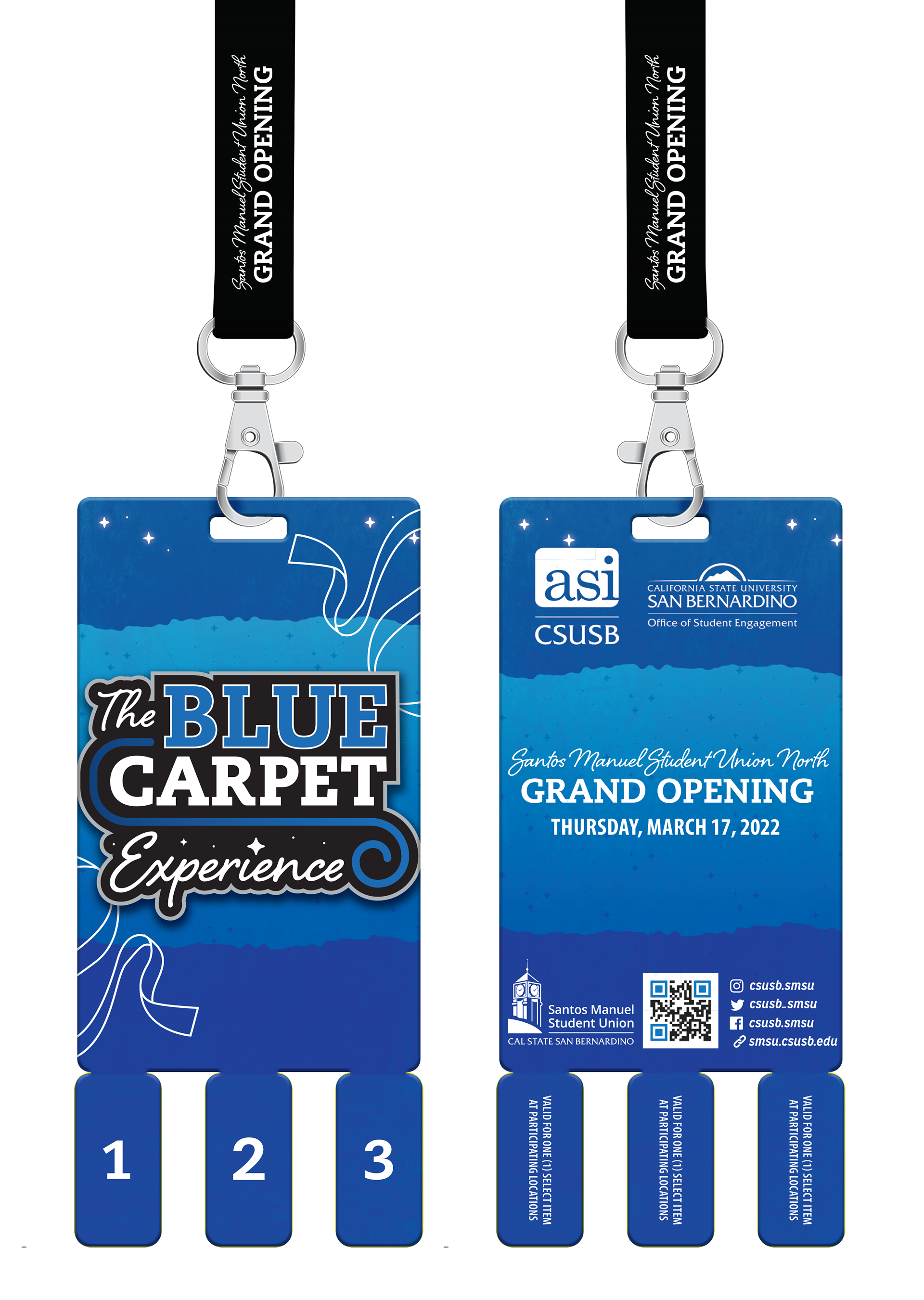 "The Blue Carpet Experience" offered exclusive activities to current students attending the event.