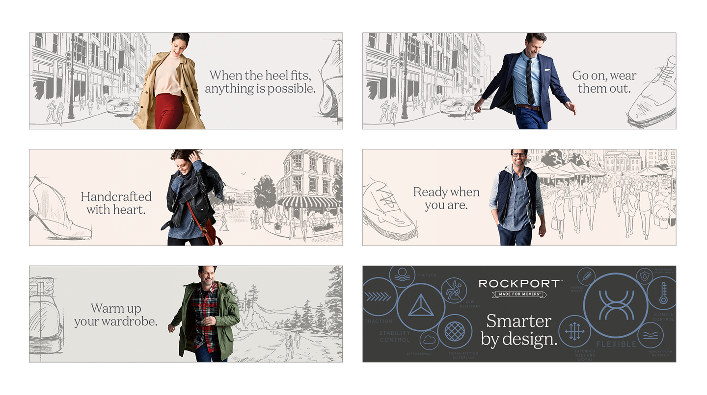 Rockport - Amazon - A+ Page Banners