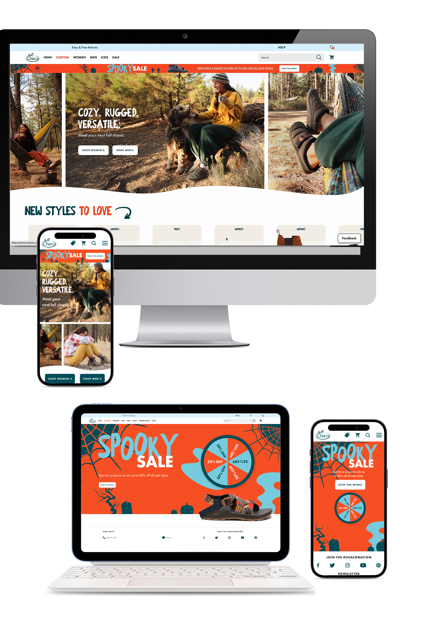 Chaco - Holiday Spooky Promo Sale