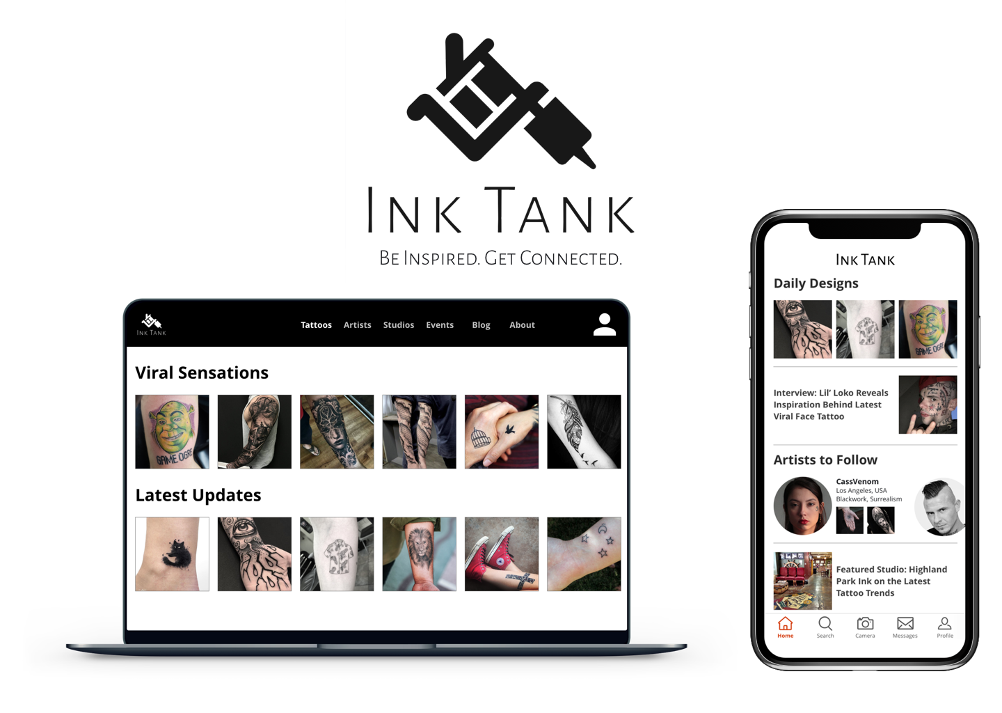 Frank Mojica - Ink Tank: Tattoo Social App