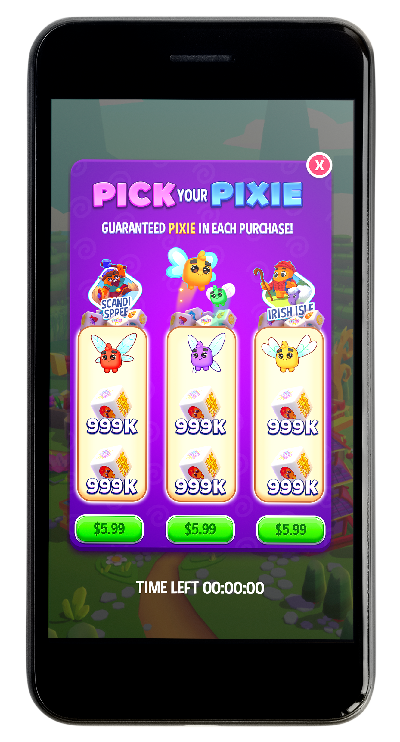 Pick your Pixie Offer