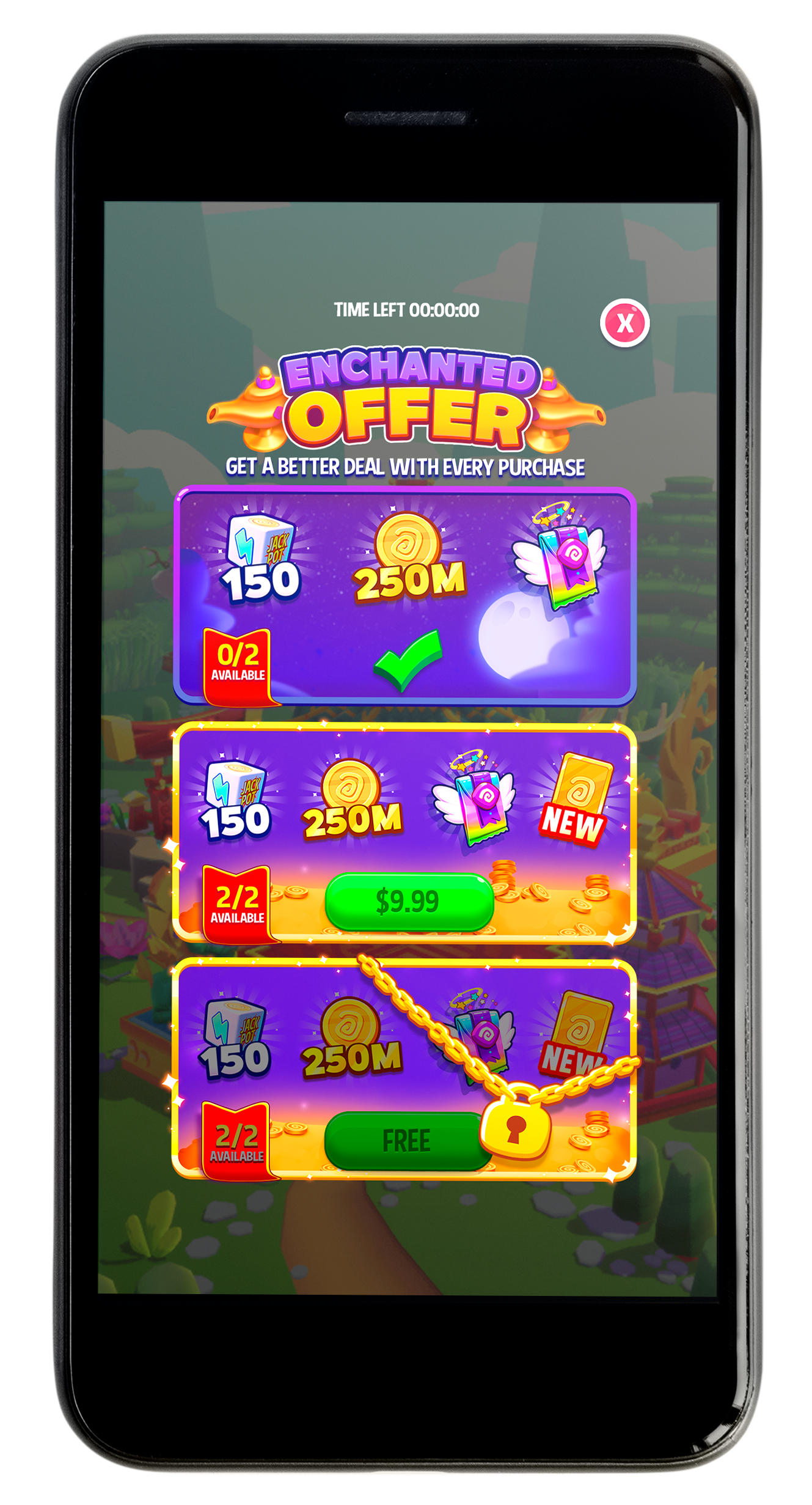 Enchanted - Scrolling Offer