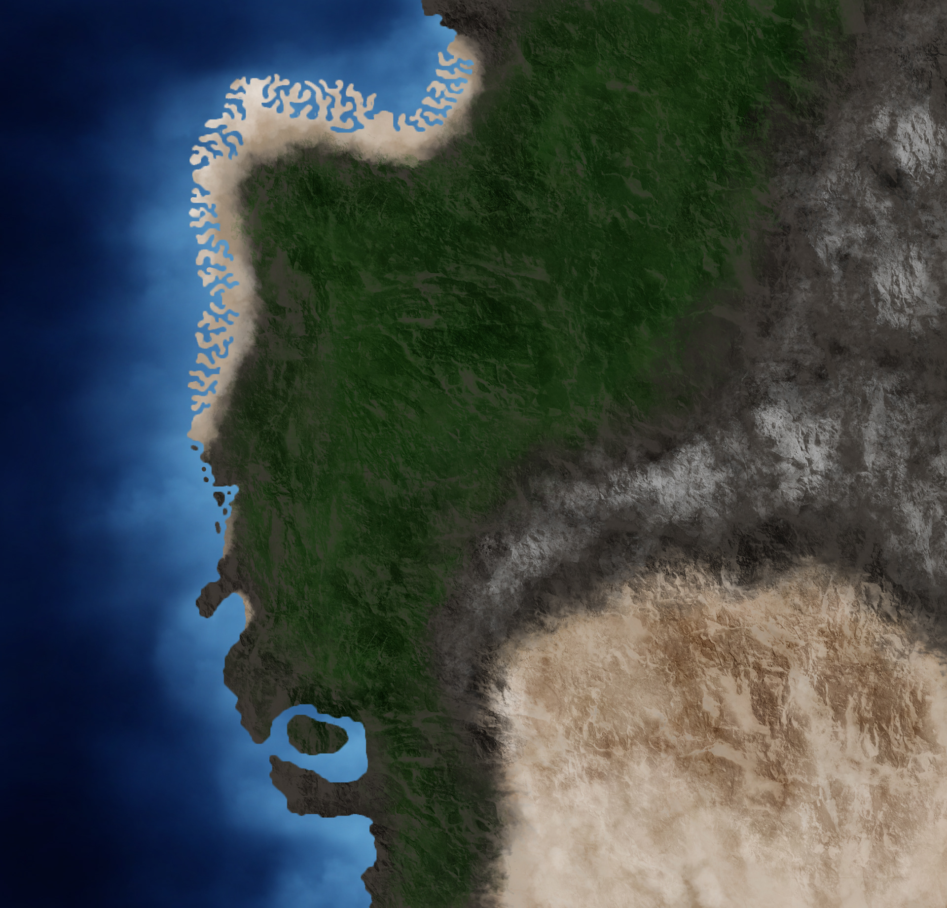 The Western Country, Tegrun