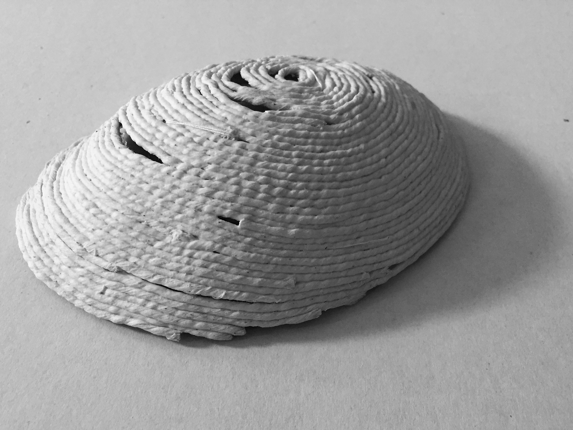 rope on mold model / kalıp üzeri ip maket