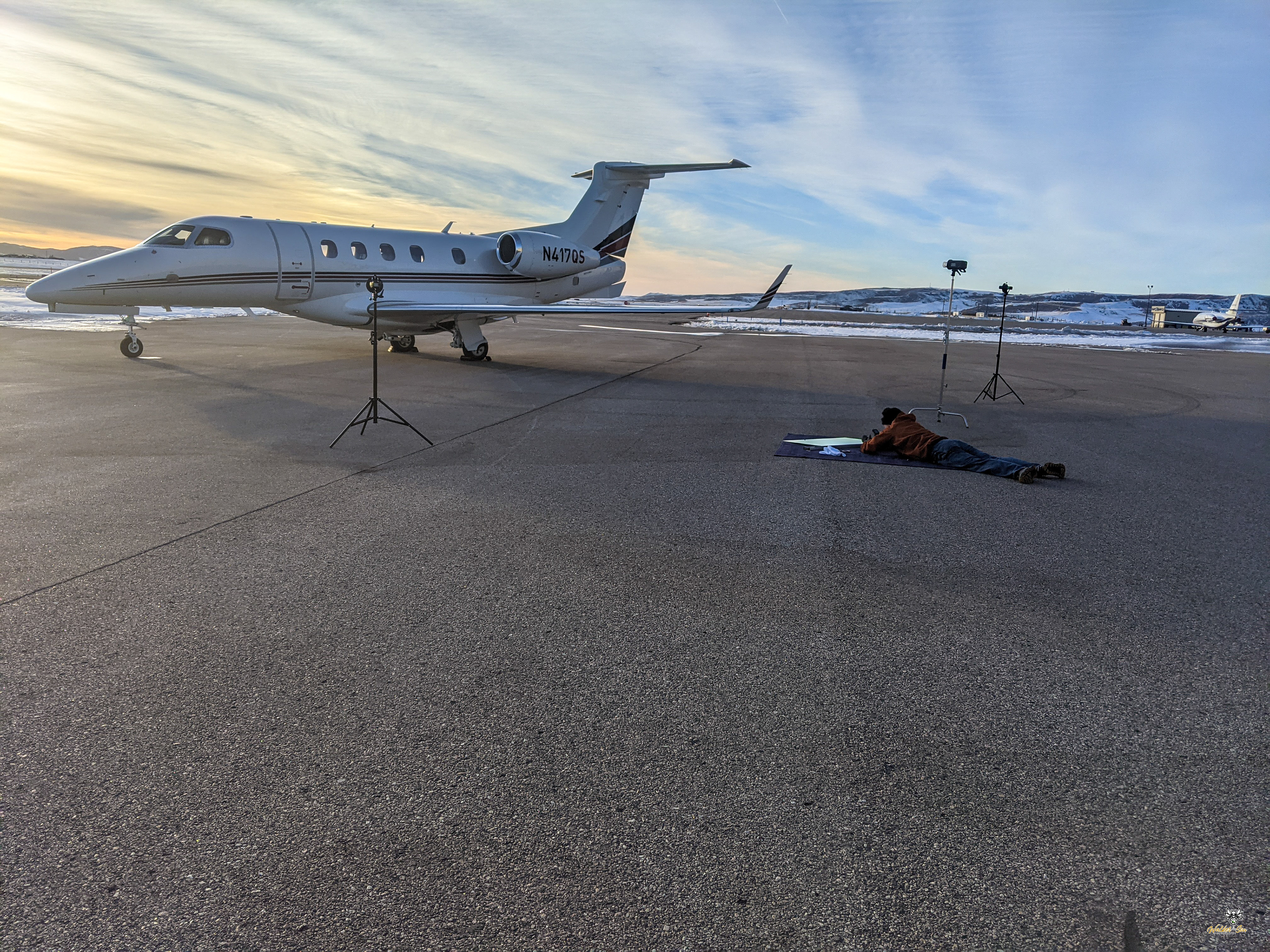 Amazing reflection shots in the winter need mirrors and not water (it freezes)